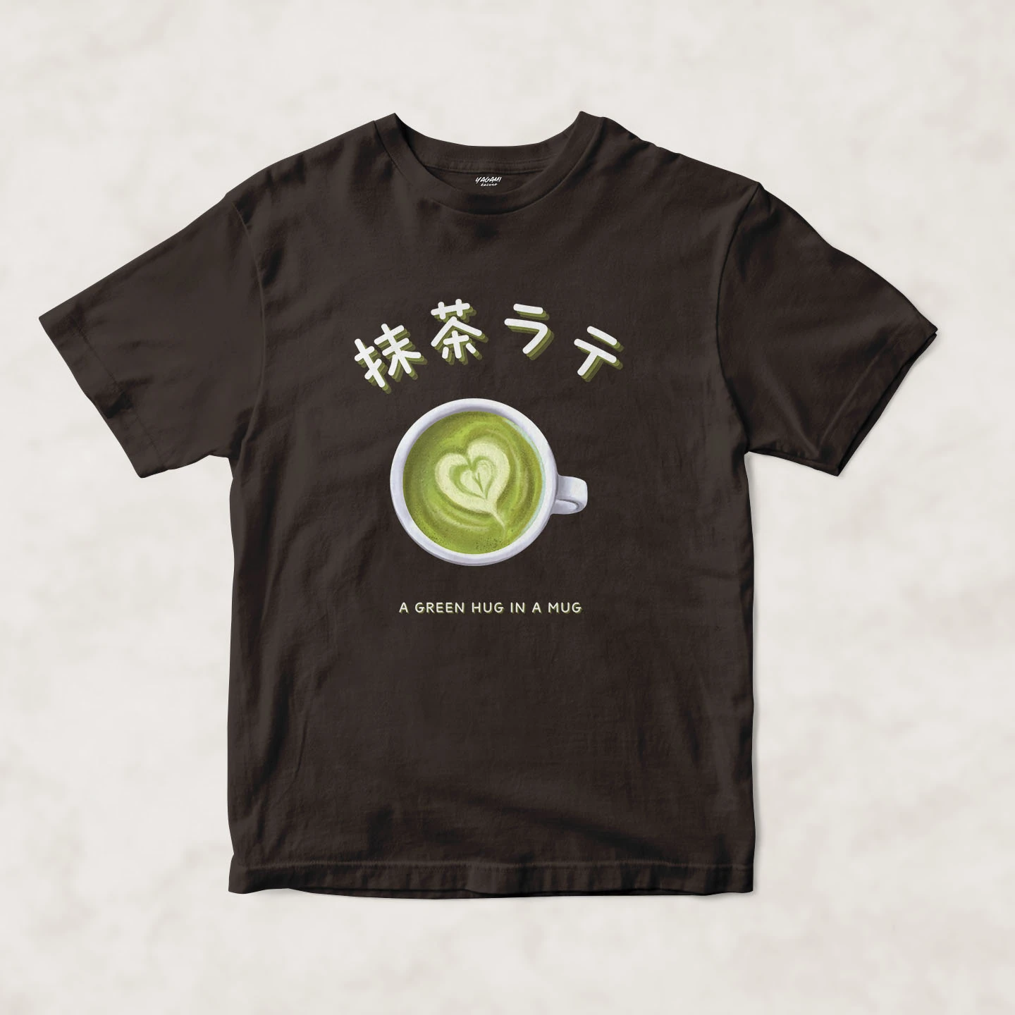 Matcha Green Hug | Unisex Jersey Short Sleeve Tee - Image 7