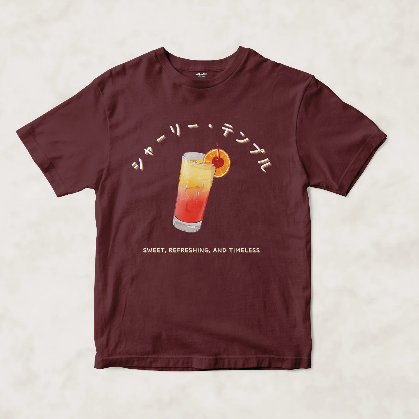 Shirley Temple Sunset | Unisex Jersey Short Sleeve Tee - Image 8