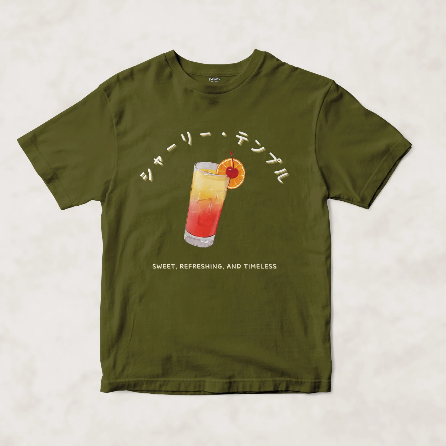 Shirley Temple Sunset | Unisex Jersey Short Sleeve Tee - Image 6