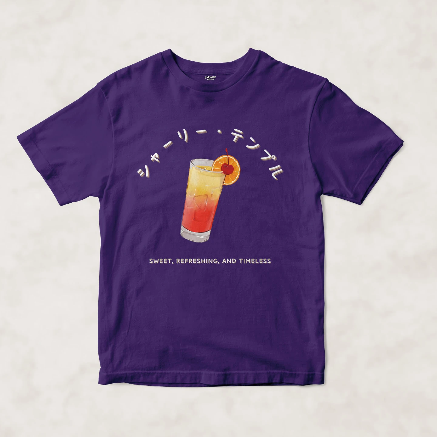 Shirley Temple Sunset | Unisex Jersey Short Sleeve Tee - Image 5