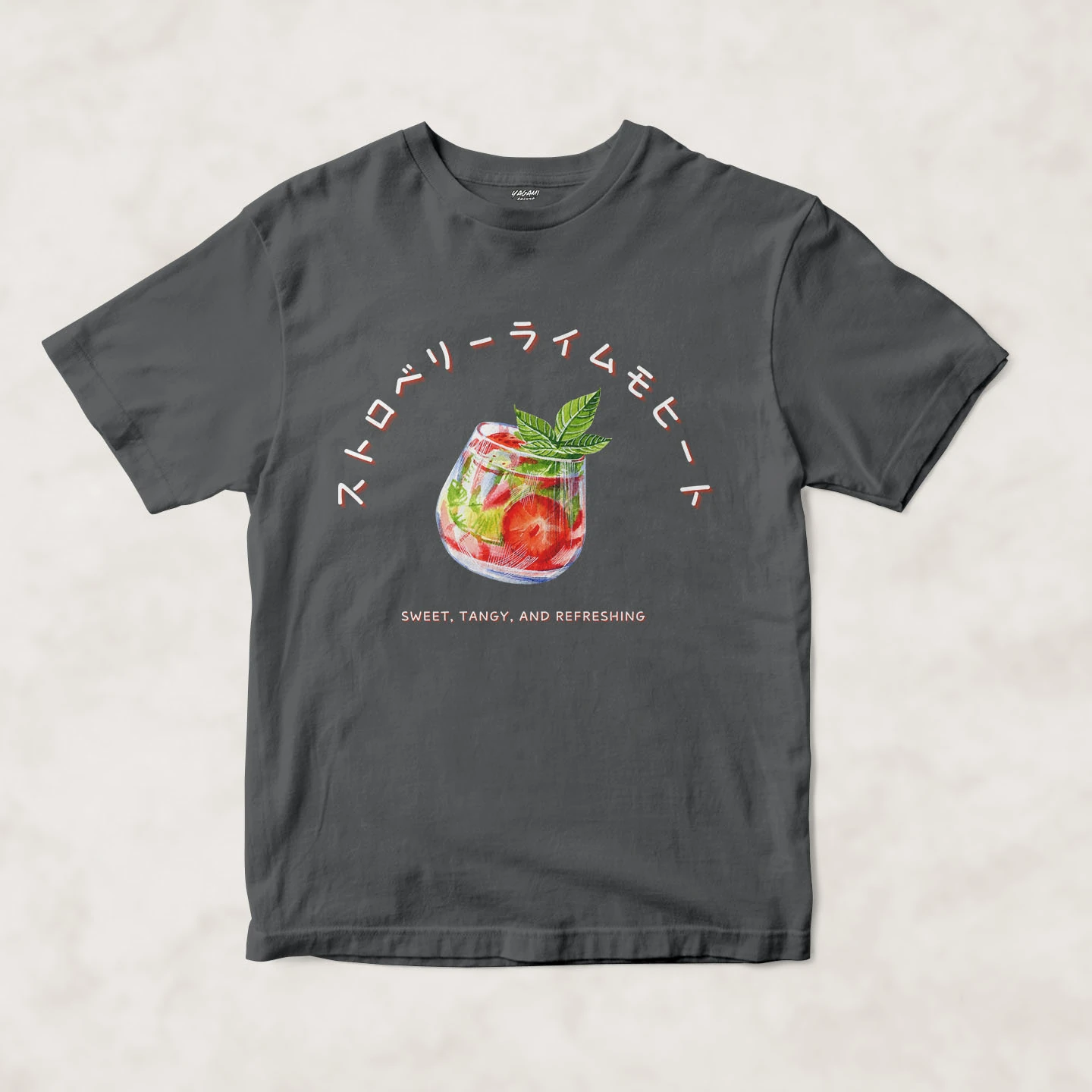 Strawberry Lime Mojito | Unisex Jersey Short Sleeve Tee - Image 12