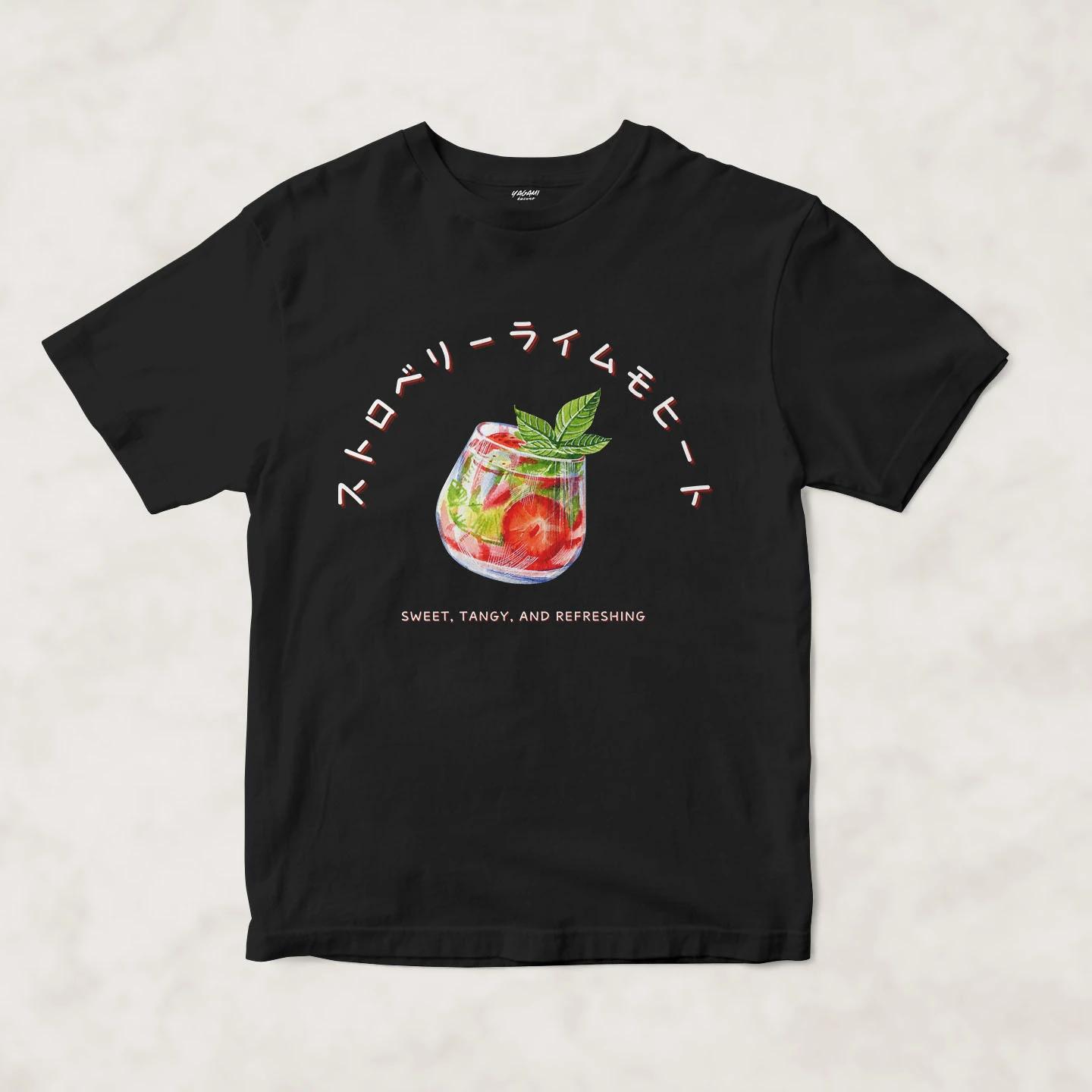Strawberry Lime Mojito | Unisex Jersey Short Sleeve Tee - Image 3