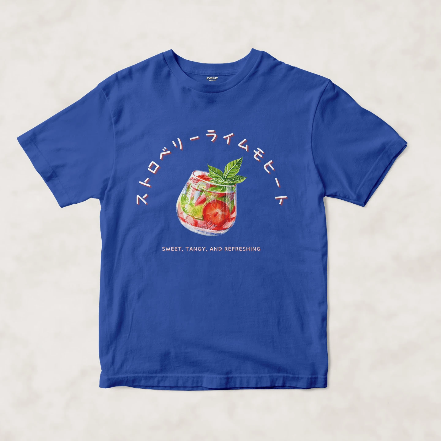 Strawberry Lime Mojito | Unisex Jersey Short Sleeve Tee - Image 4