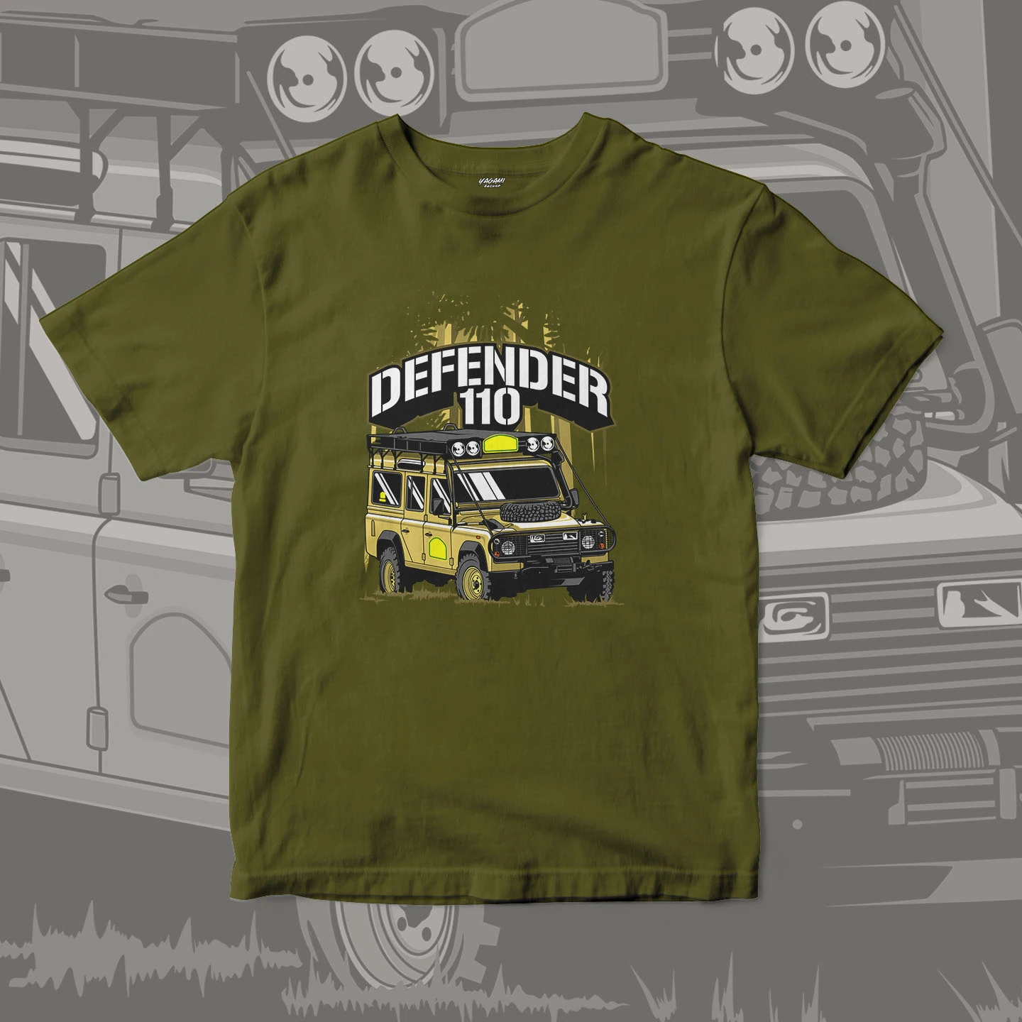 Expedition 4x4 Forest | Unisex Jersey Short Sleeve Tee - Image 6