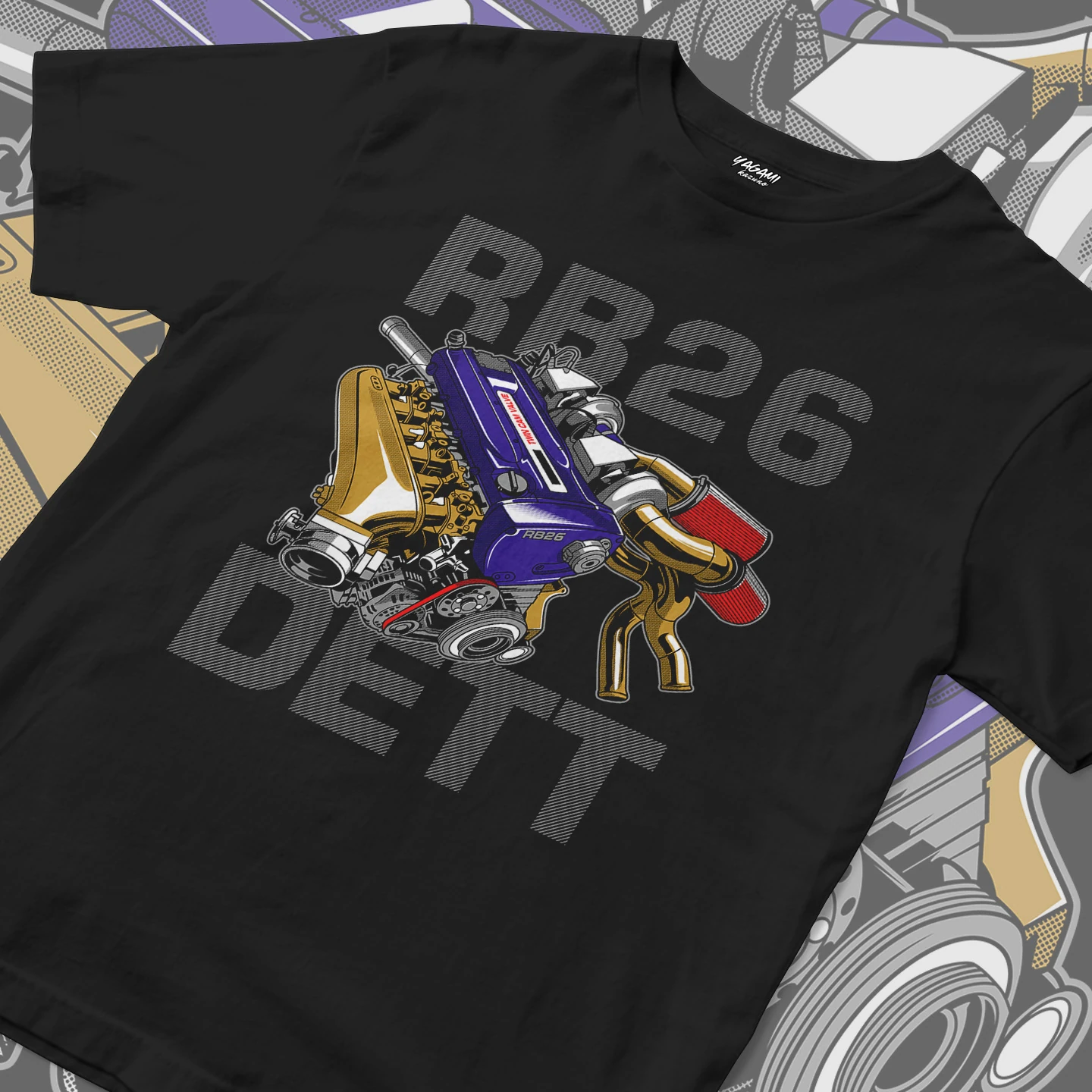 Twin Turbo Engine | Unisex Jersey Short Sleeve Tee