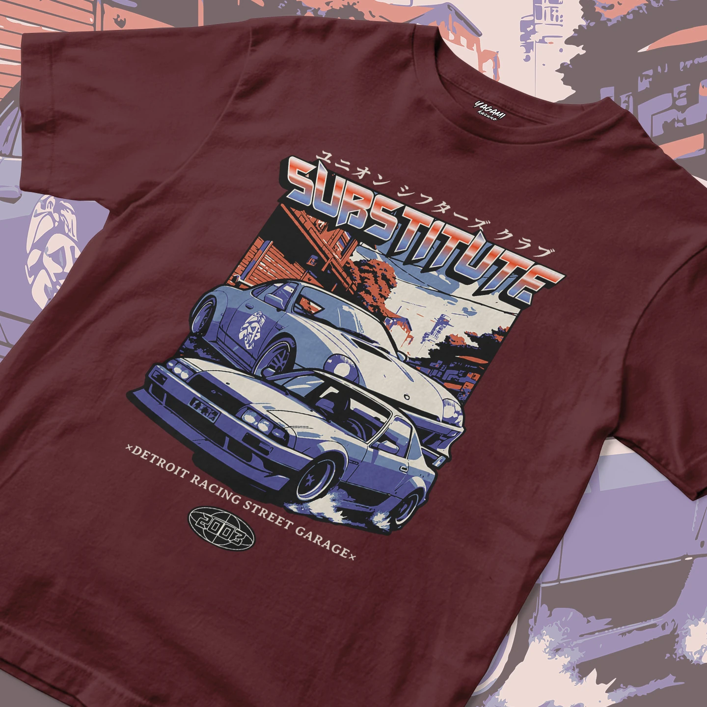 Retro Street Garage | Unisex Jersey Short Sleeve Tee