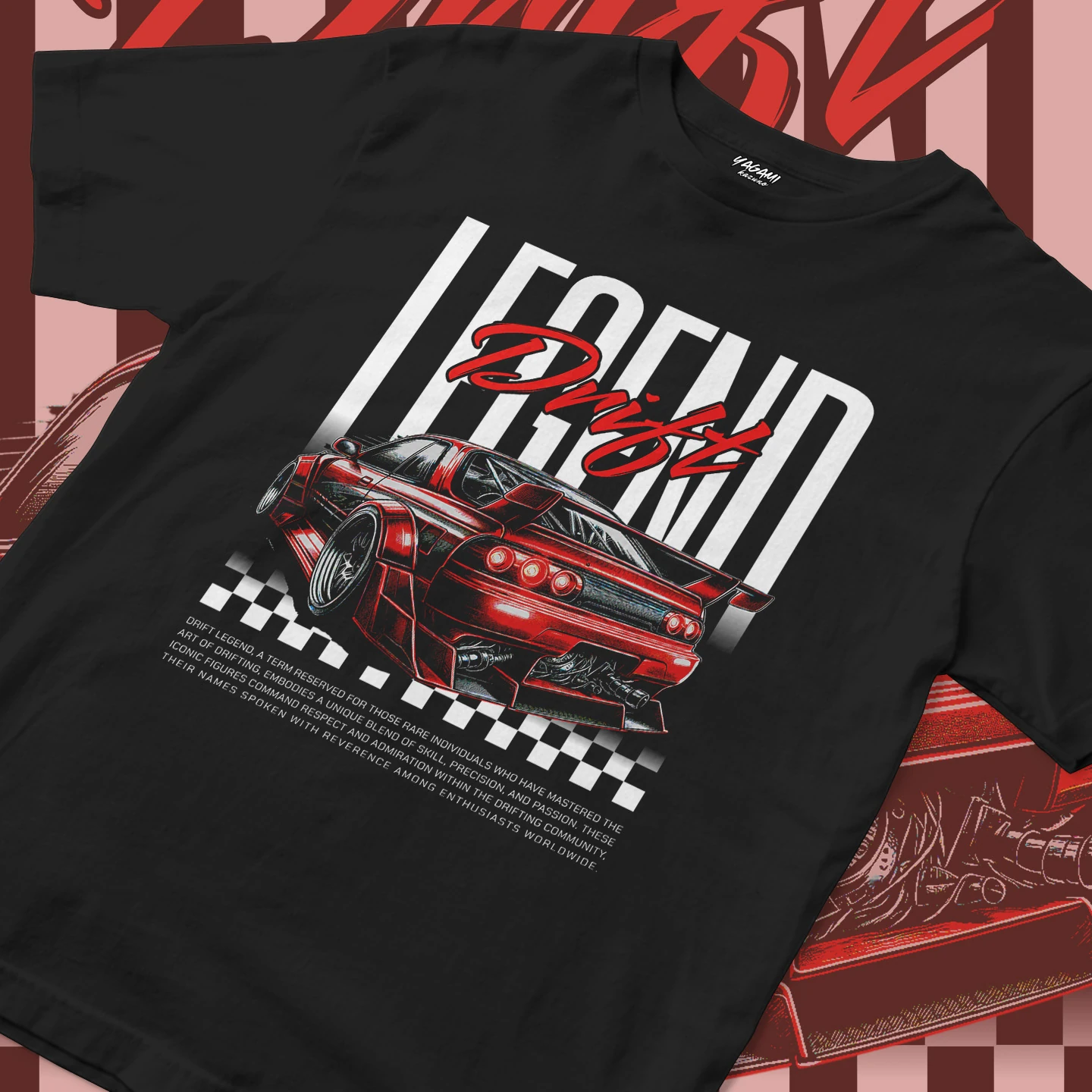 Red Drift Legend | Unisex Jersey Short Sleeve Tee