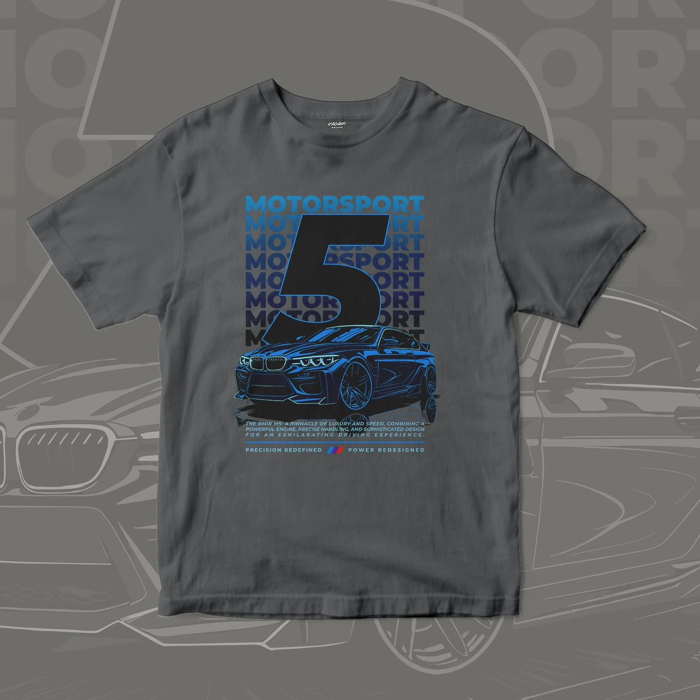 Blue Performance Coupe | Unisex Jersey Short Sleeve Tee - Image 13