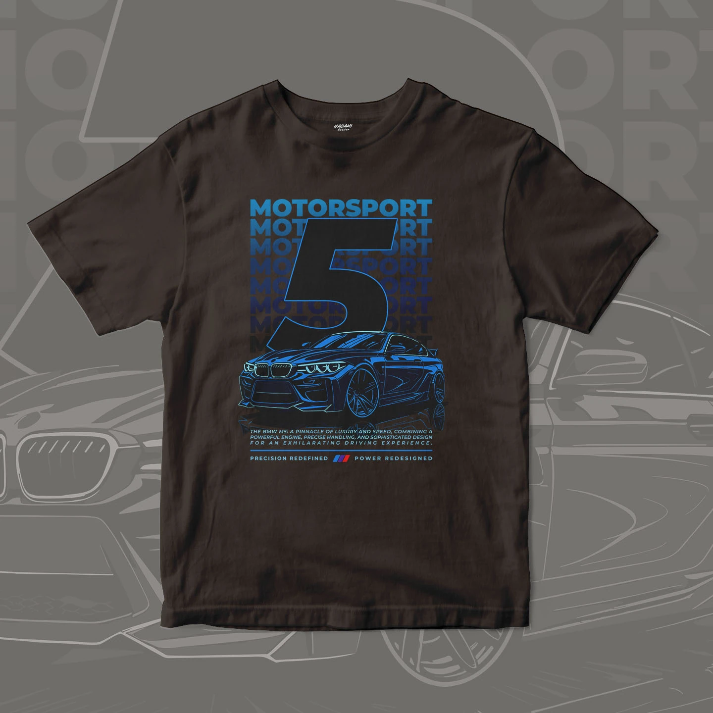 Blue Performance Coupe | Unisex Jersey Short Sleeve Tee - Image 12