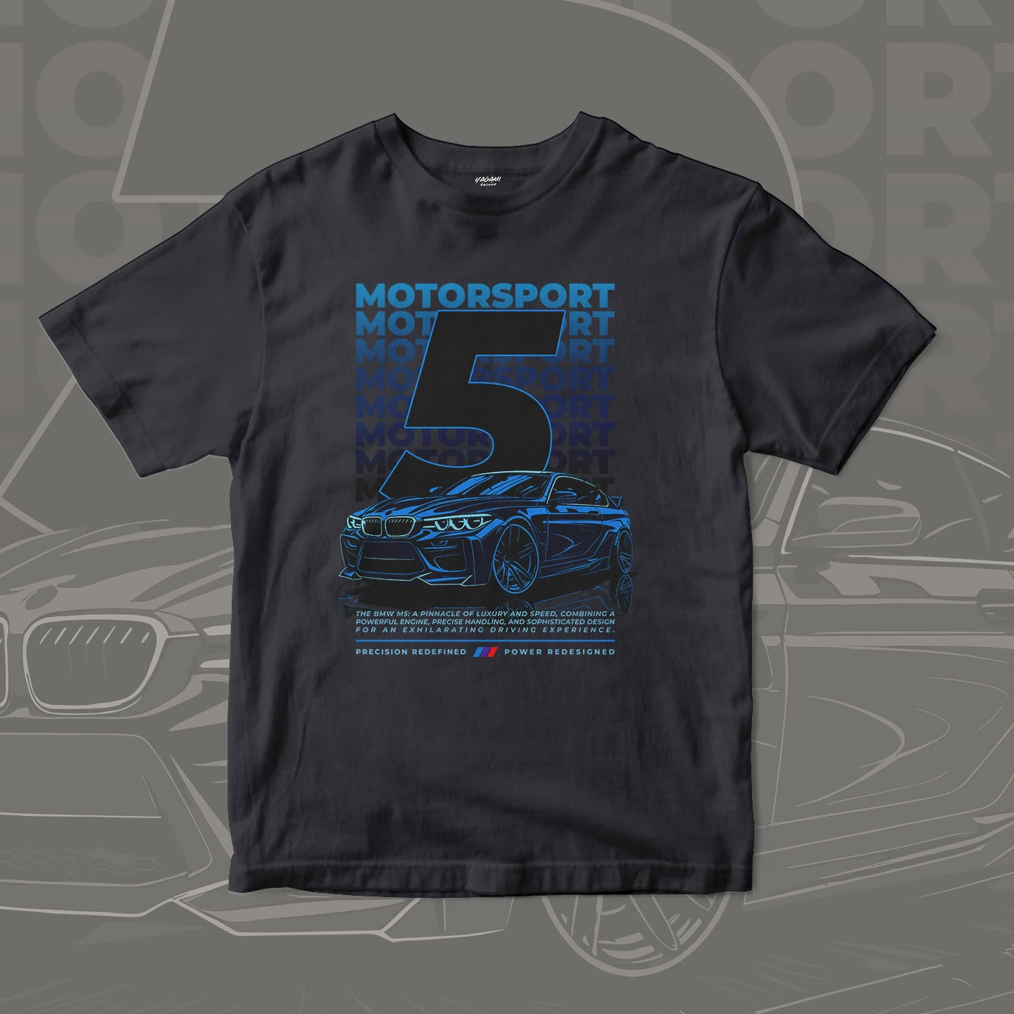 Blue Performance Coupe | Unisex Jersey Short Sleeve Tee - Image 11