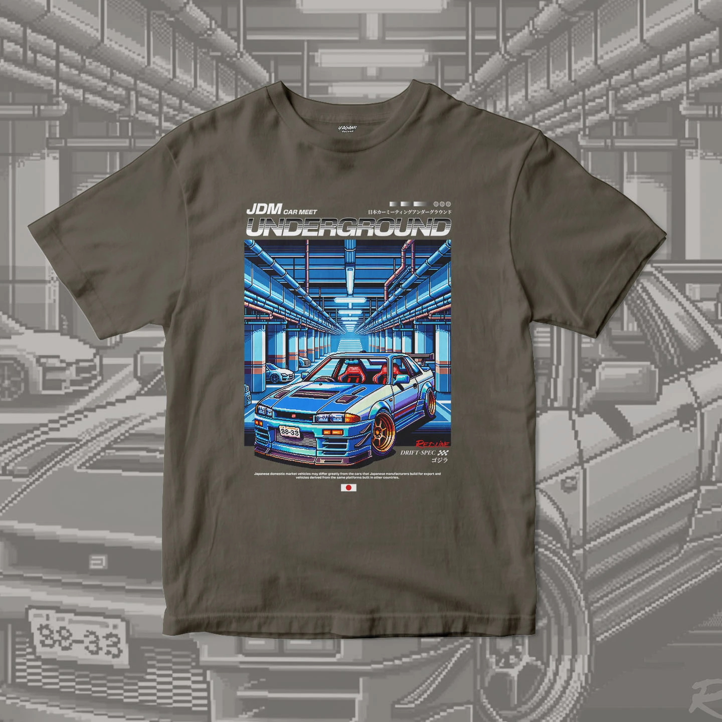 Underground Car Meet | Unisex Jersey Short Sleeve Tee - Image 13