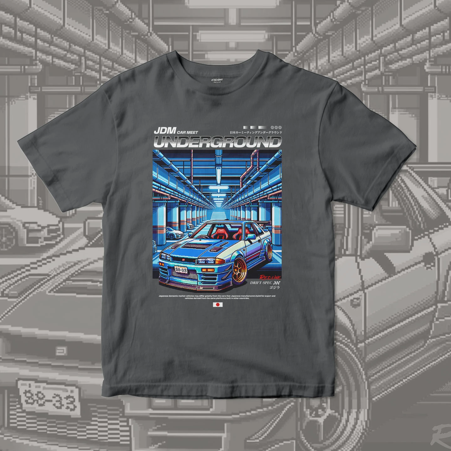 Underground Car Meet | Unisex Jersey Short Sleeve Tee - Image 12