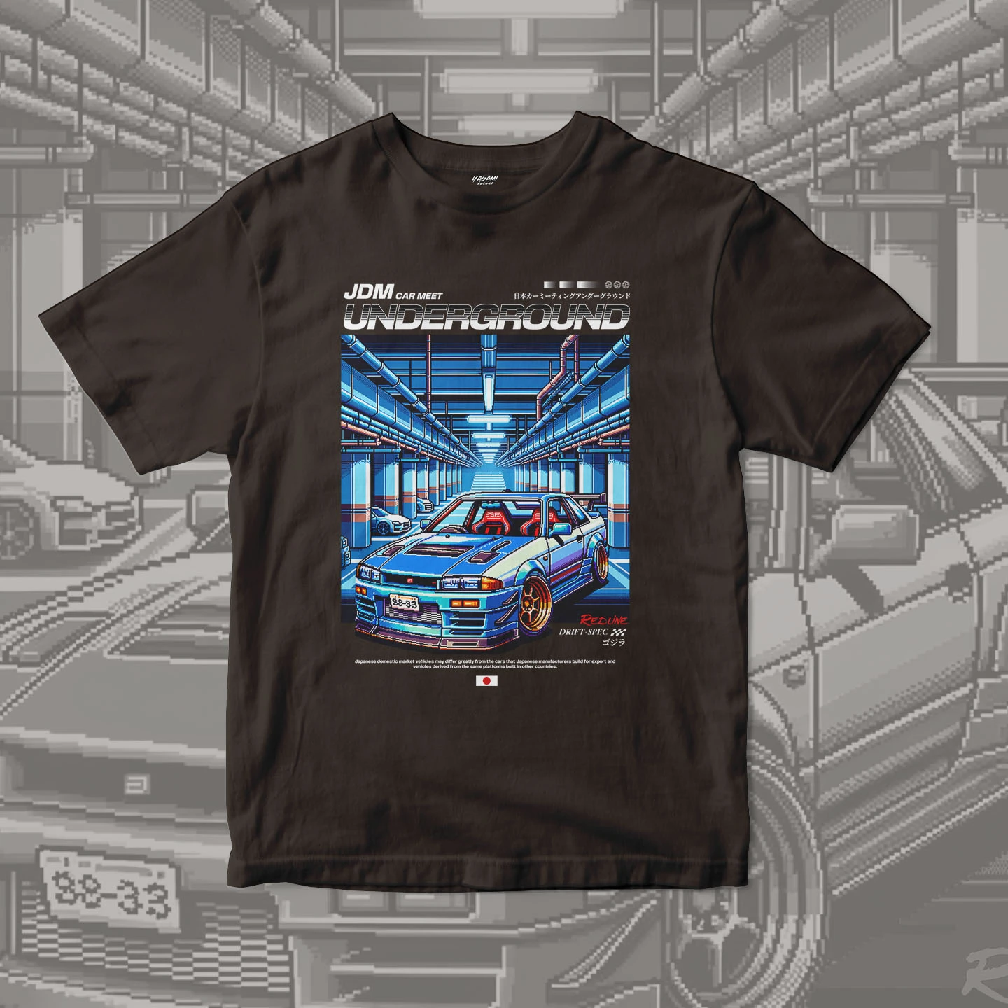 Underground Car Meet | Unisex Jersey Short Sleeve Tee - Image 11