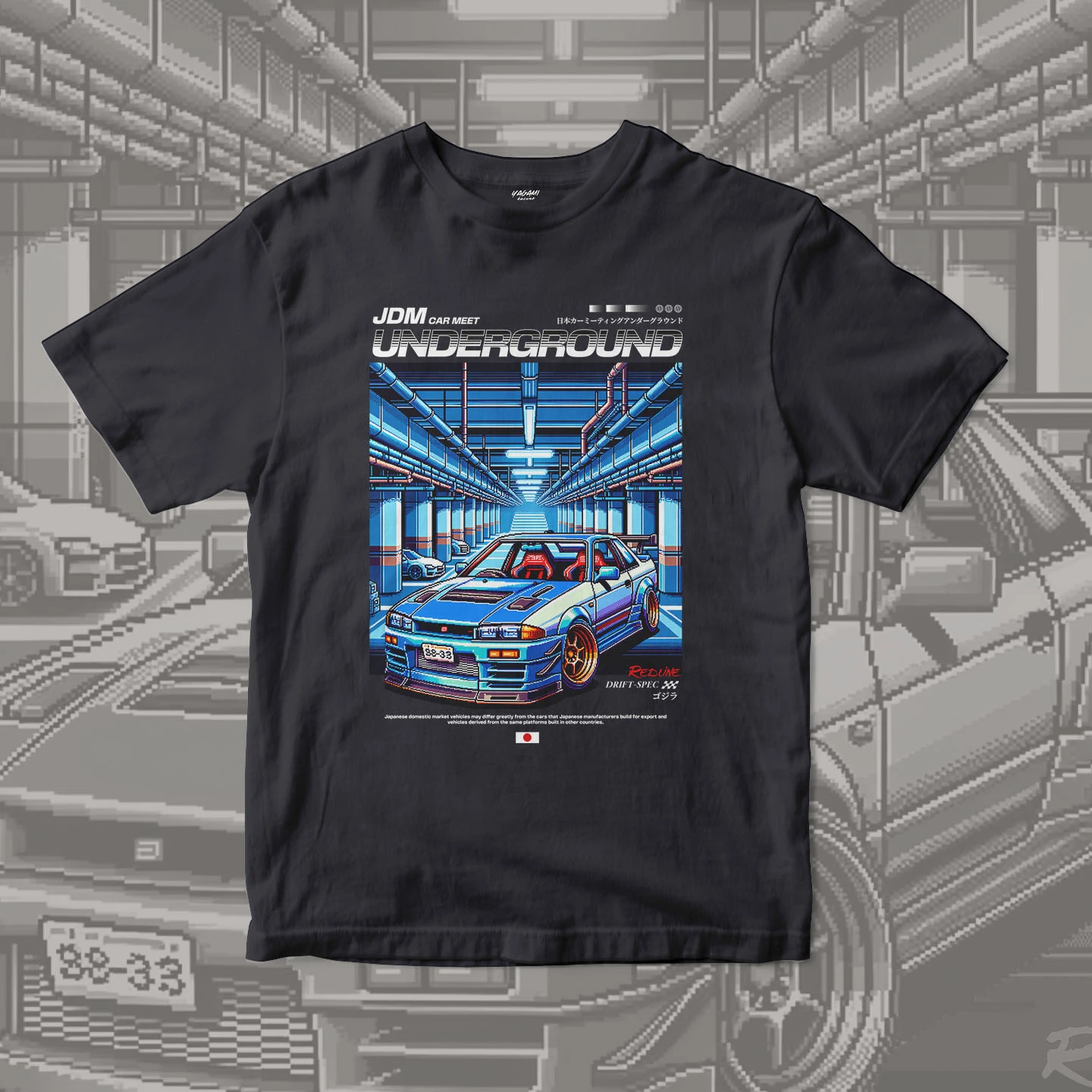 Underground Car Meet | Unisex Jersey Short Sleeve Tee - Image 10
