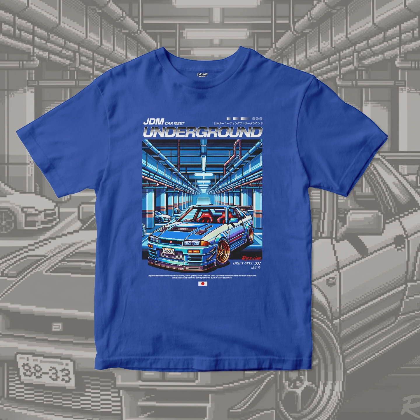 Underground Car Meet | Unisex Jersey Short Sleeve Tee - Image 4