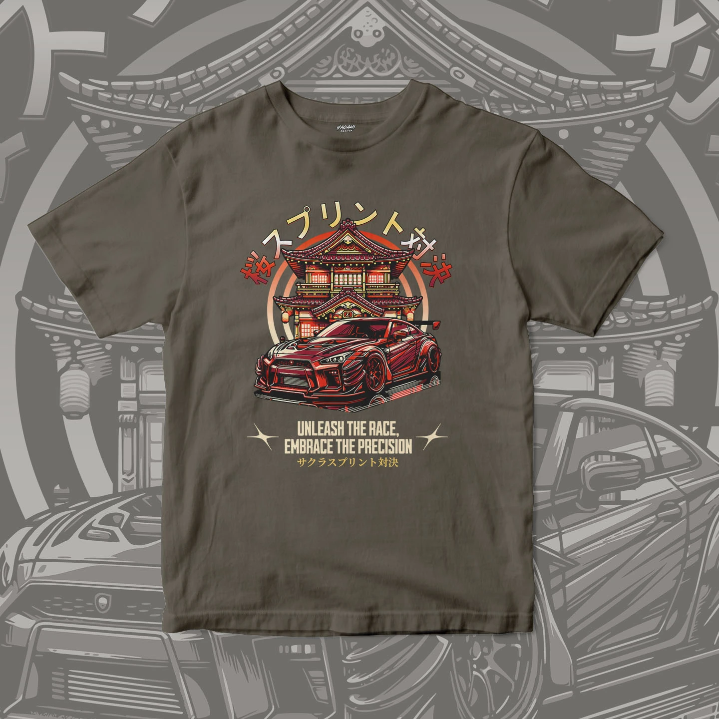 Temple Street Racer | Unisex Jersey Short Sleeve Tee - Image 13