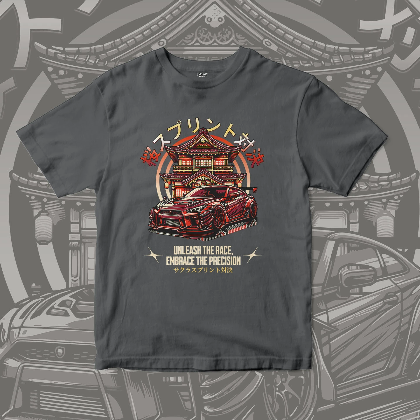 Temple Street Racer | Unisex Jersey Short Sleeve Tee - Image 12