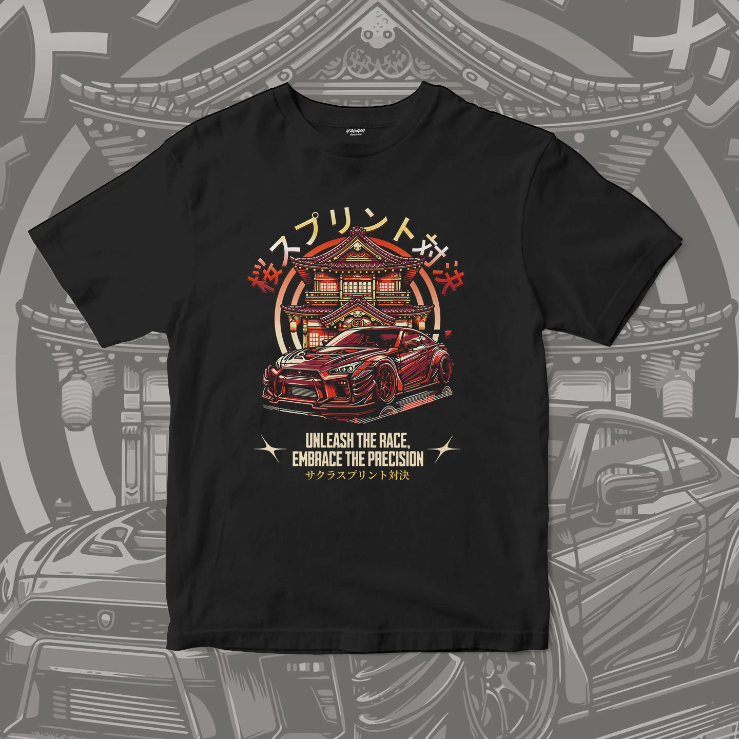 Temple Street Racer | Unisex Jersey Short Sleeve Tee - Image 11