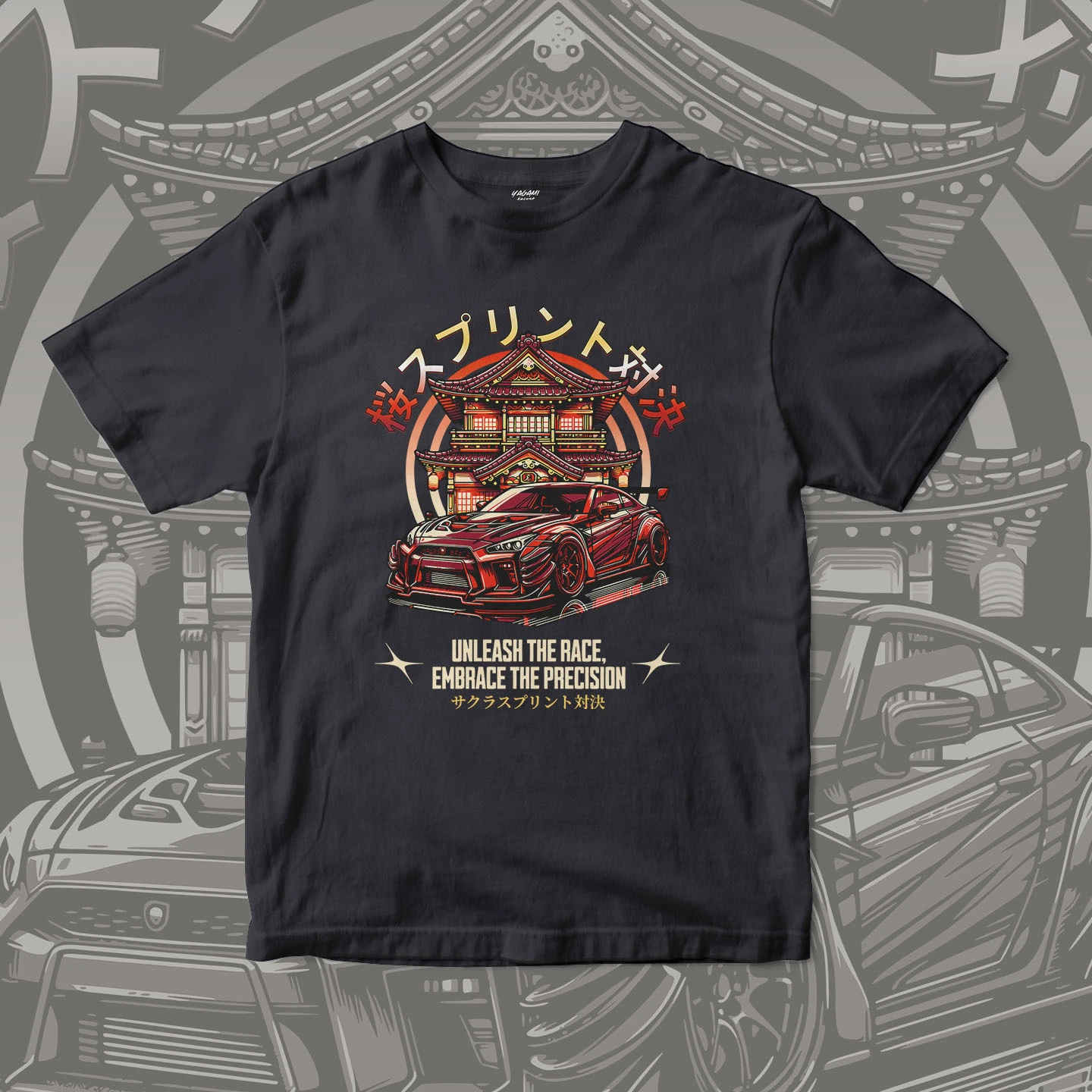Temple Street Racer | Unisex Jersey Short Sleeve Tee - Image 9