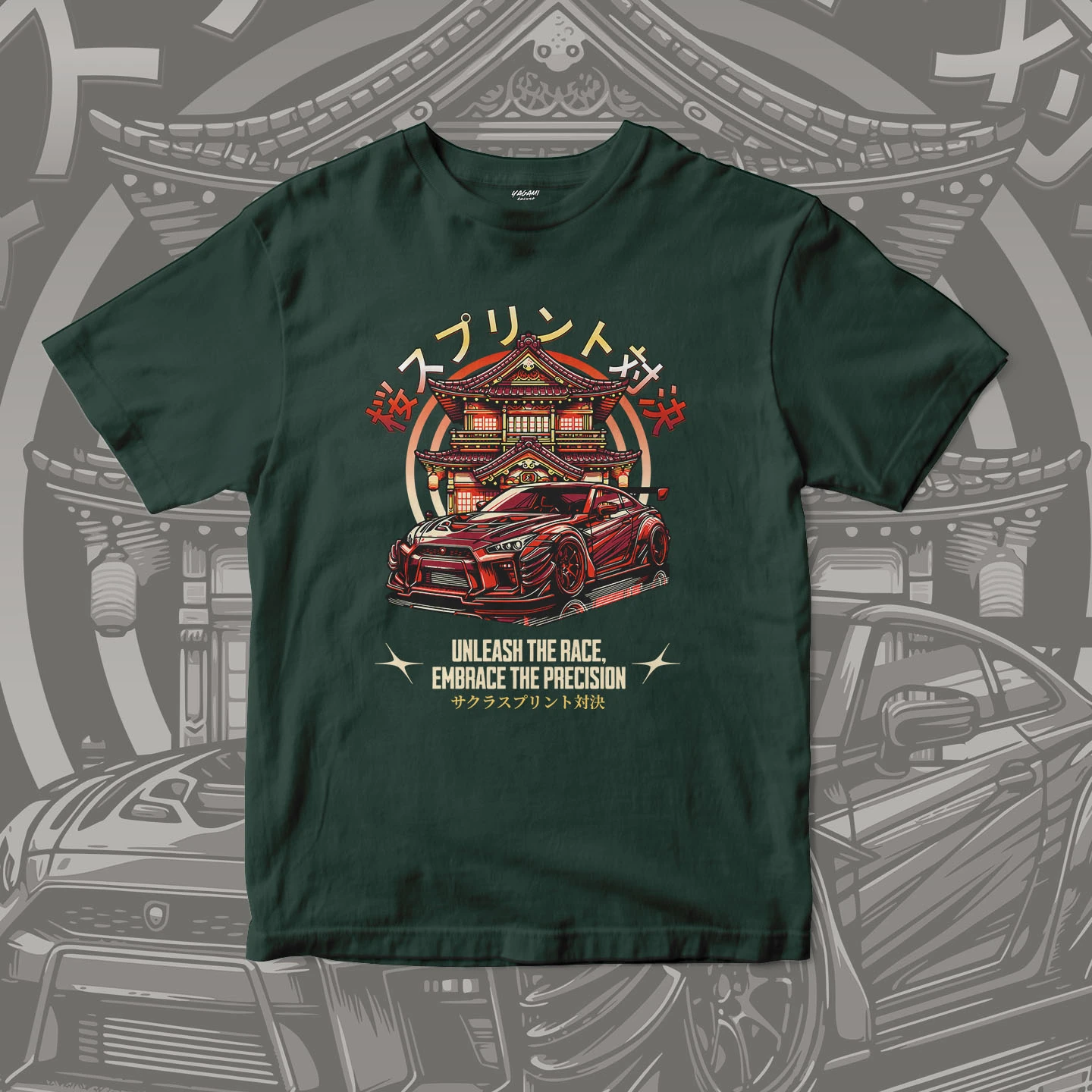 Temple Street Racer | Unisex Jersey Short Sleeve Tee - Image 8