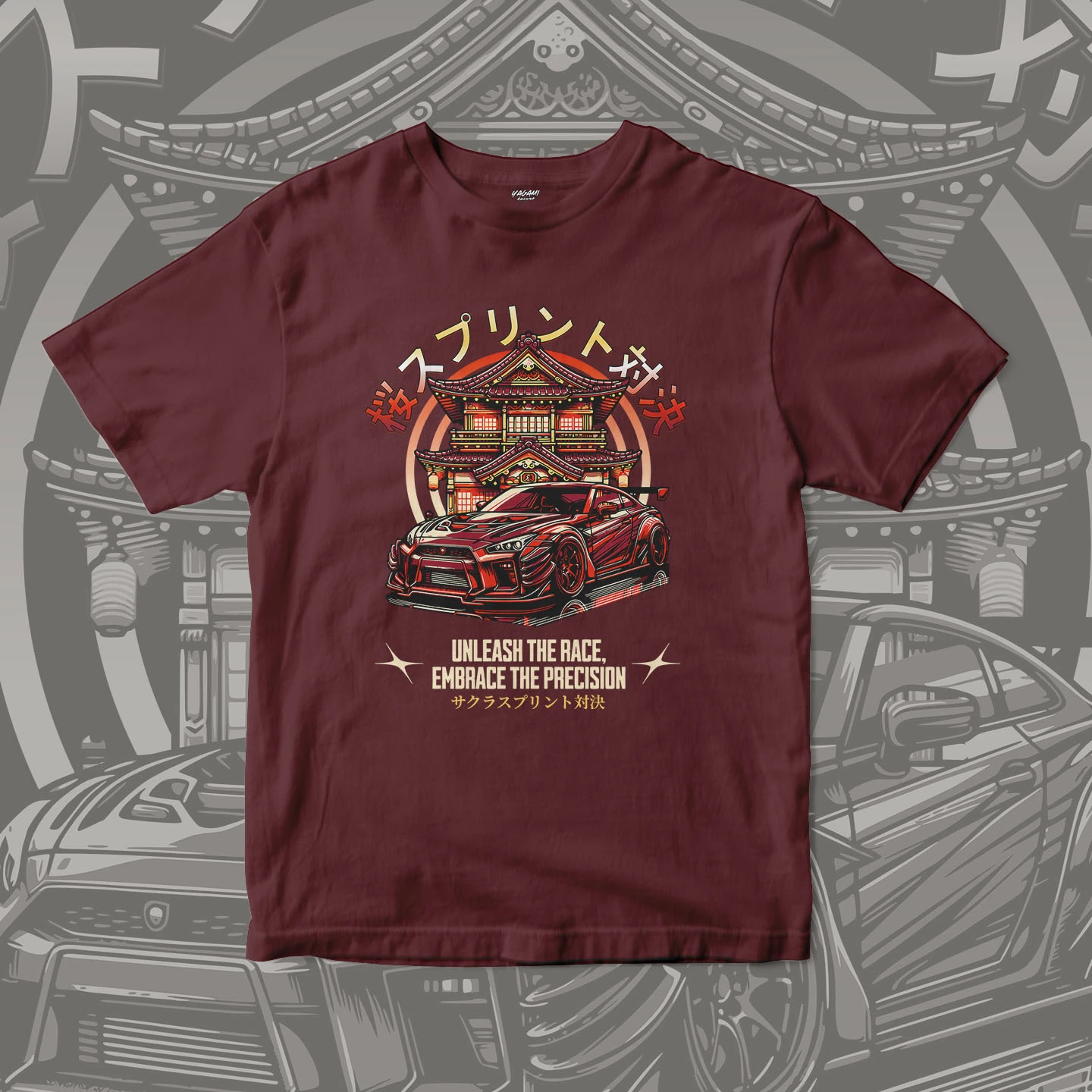 Temple Street Racer | Unisex Jersey Short Sleeve Tee - Image 3