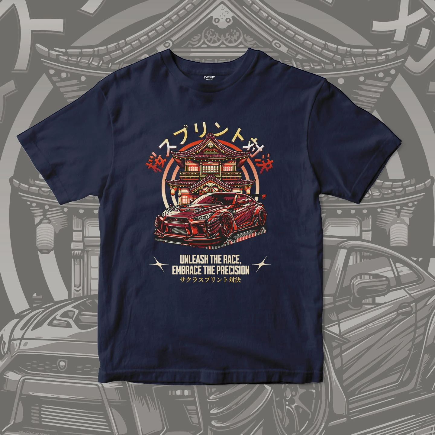 Temple Street Racer | Unisex Jersey Short Sleeve Tee - Image 7