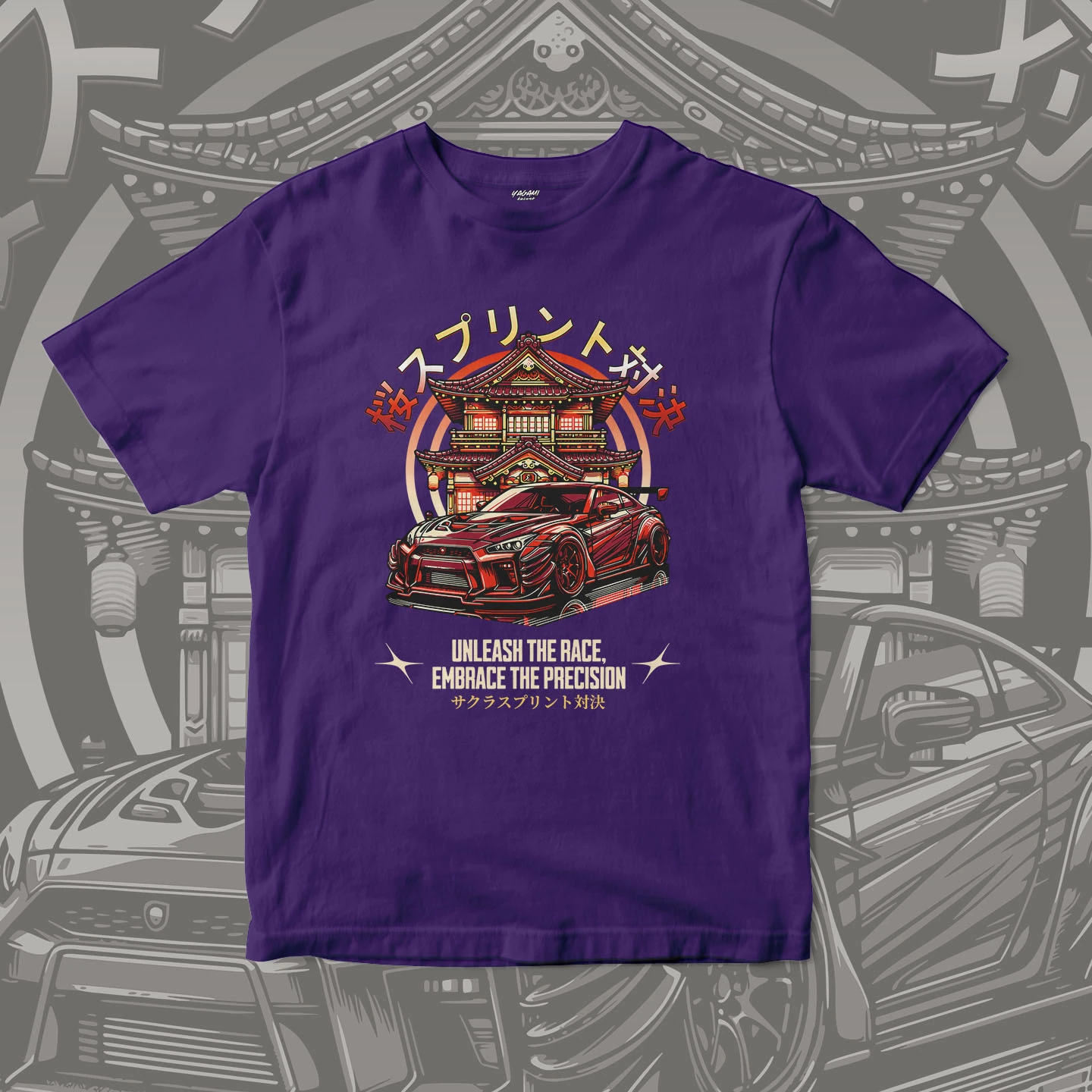 Temple Street Racer | Unisex Jersey Short Sleeve Tee - Image 5