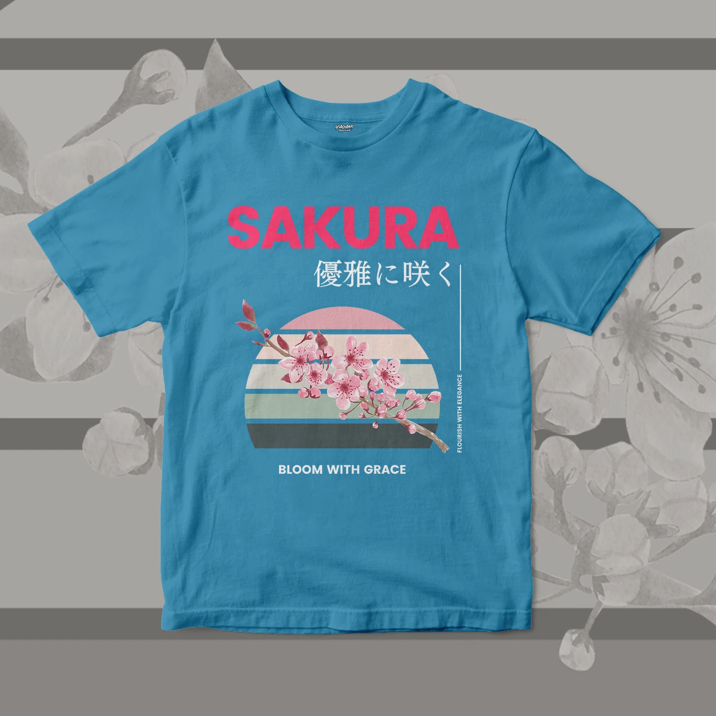 Sakura Bloom Grace | Unisex Jersey Short Sleeve Tee - Image 14