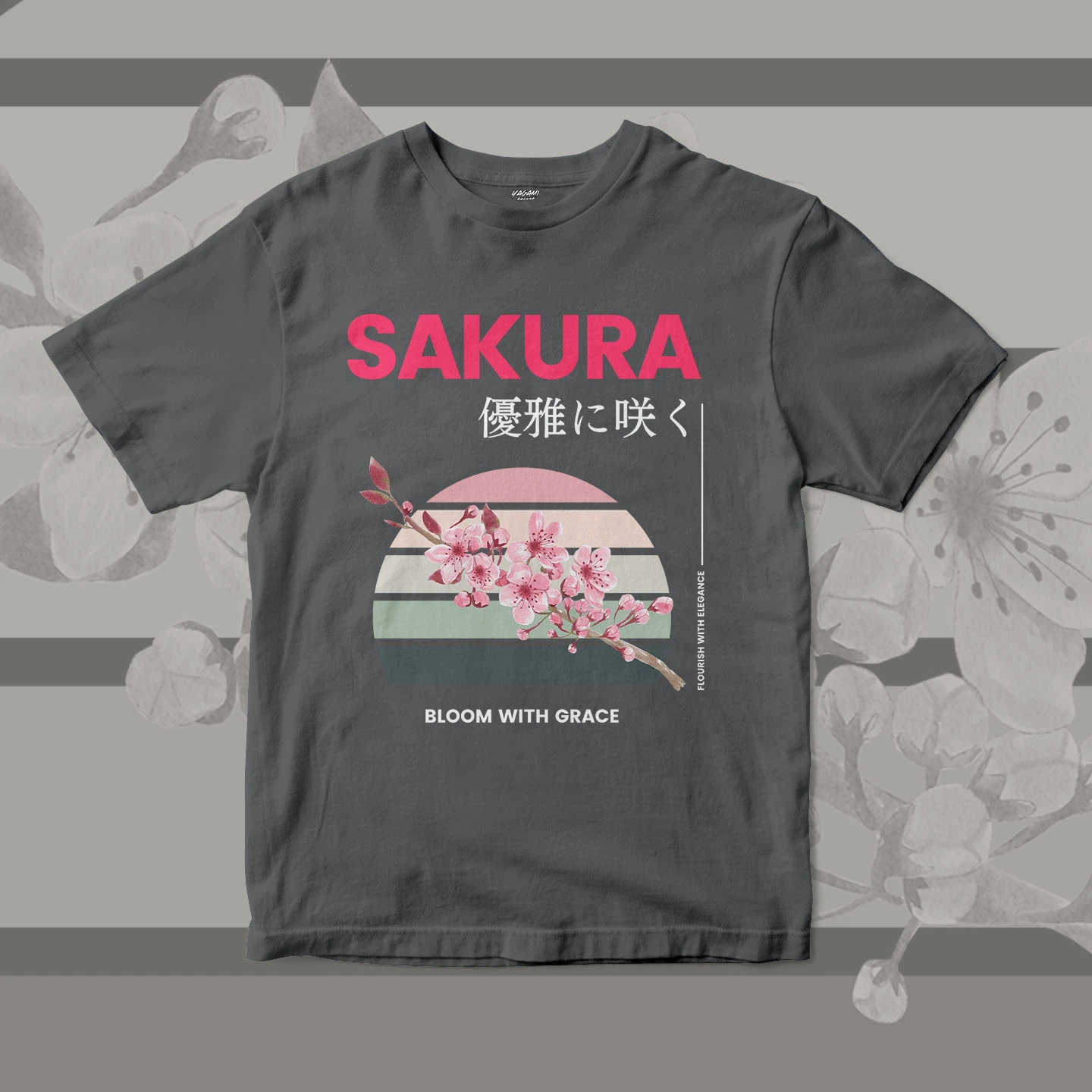 Sakura Bloom Grace | Unisex Jersey Short Sleeve Tee - Image 12
