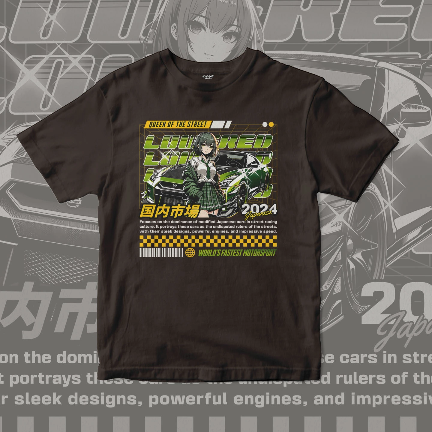 Street Queen Racer | Unisex Jersey Short Sleeve Tee - Image 11