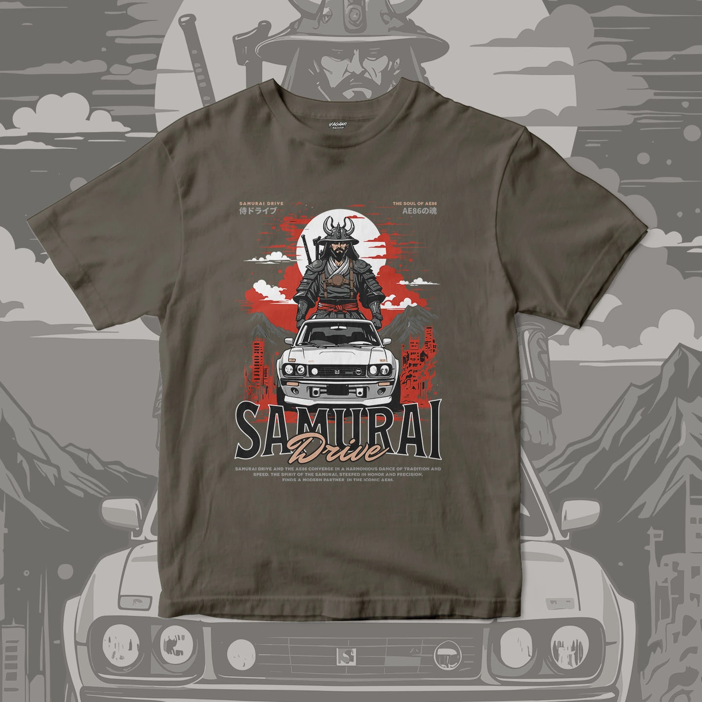 Samurai Street Drive | Unisex Jersey Short Sleeve Tee - Image 13