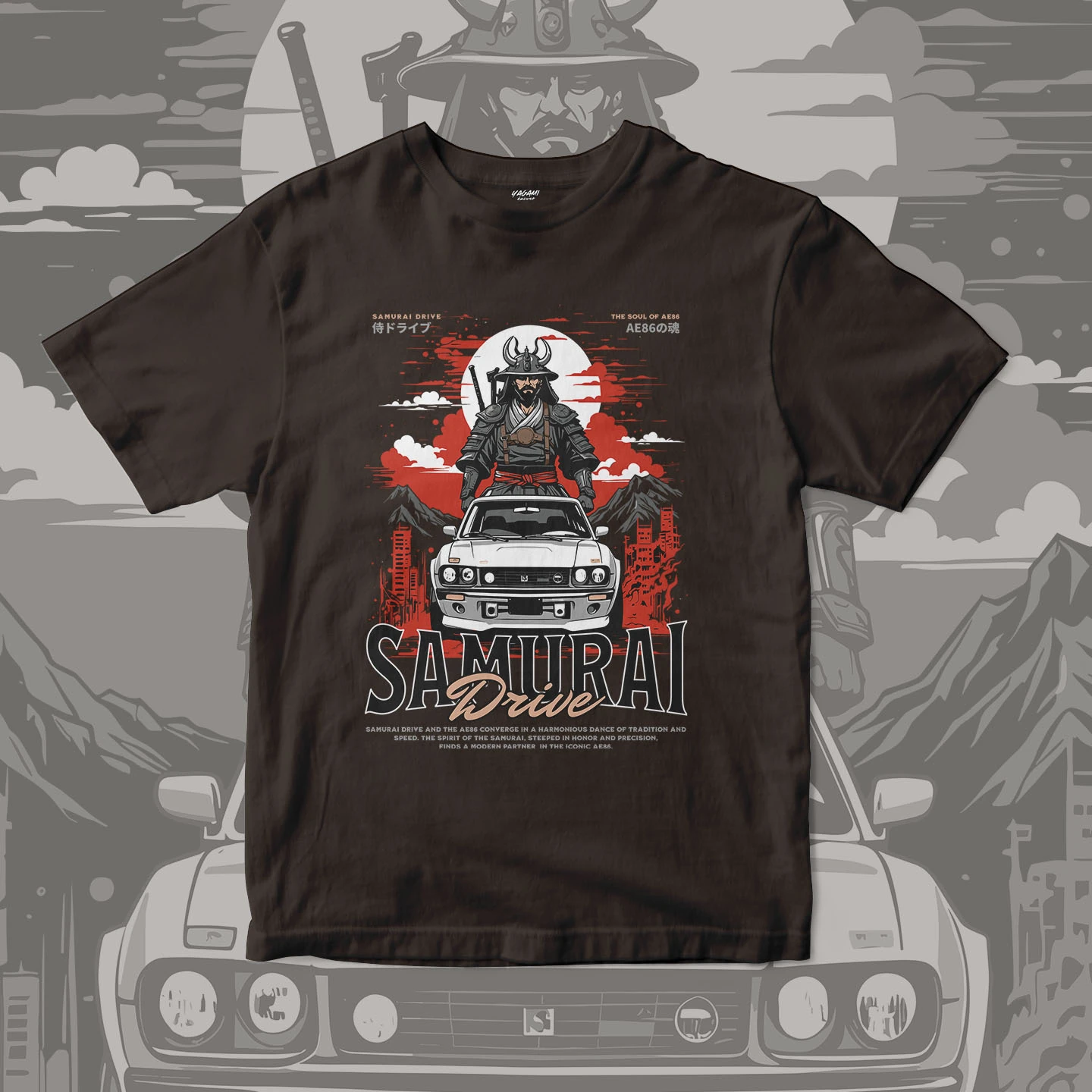 Samurai Street Drive | Unisex Jersey Short Sleeve Tee - Image 11