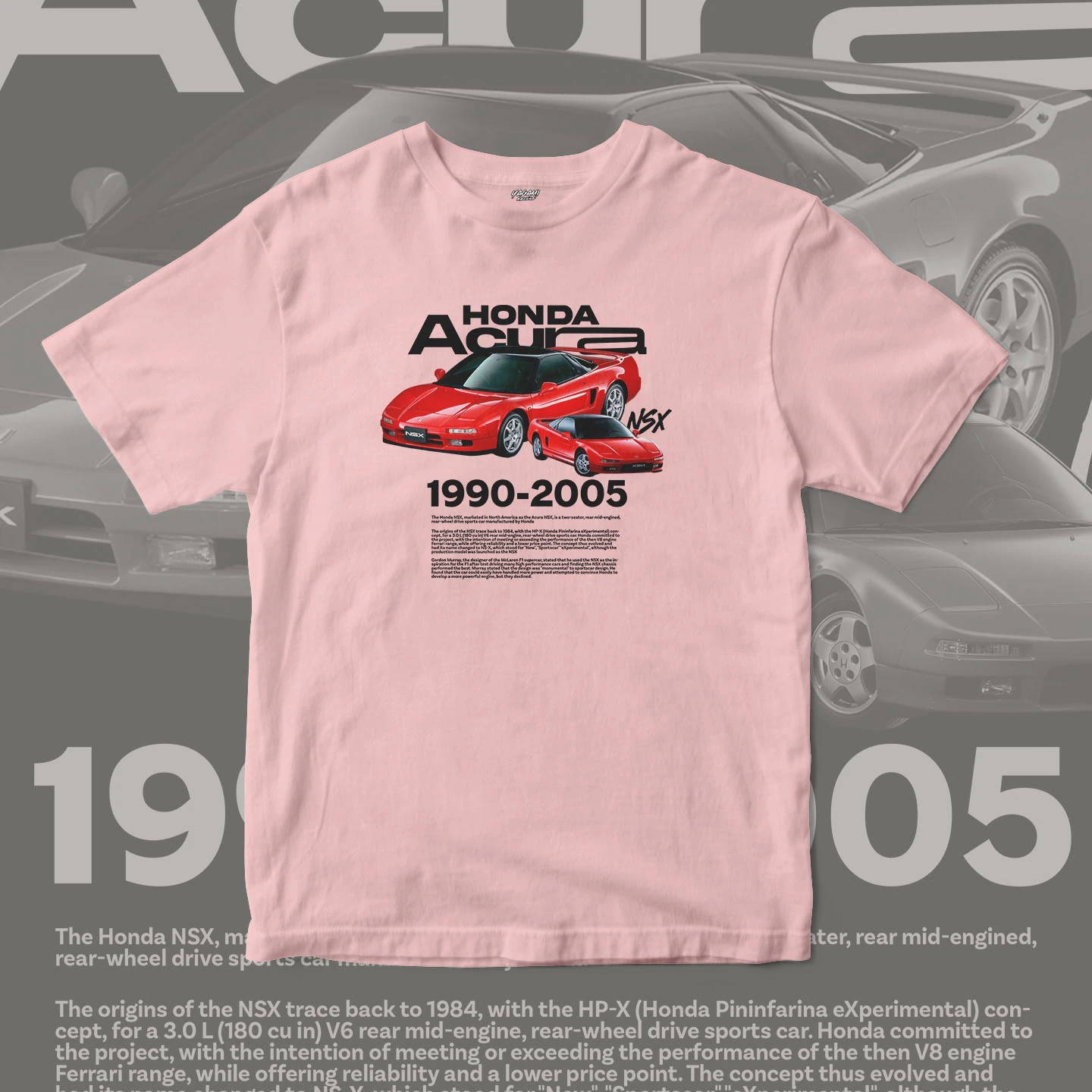 Nineties Midengine Icon | Unisex Jersey Short Sleeve Tee - Image 7