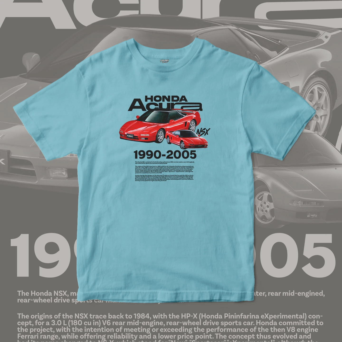 Nineties Midengine Icon | Unisex Jersey Short Sleeve Tee - Image 6