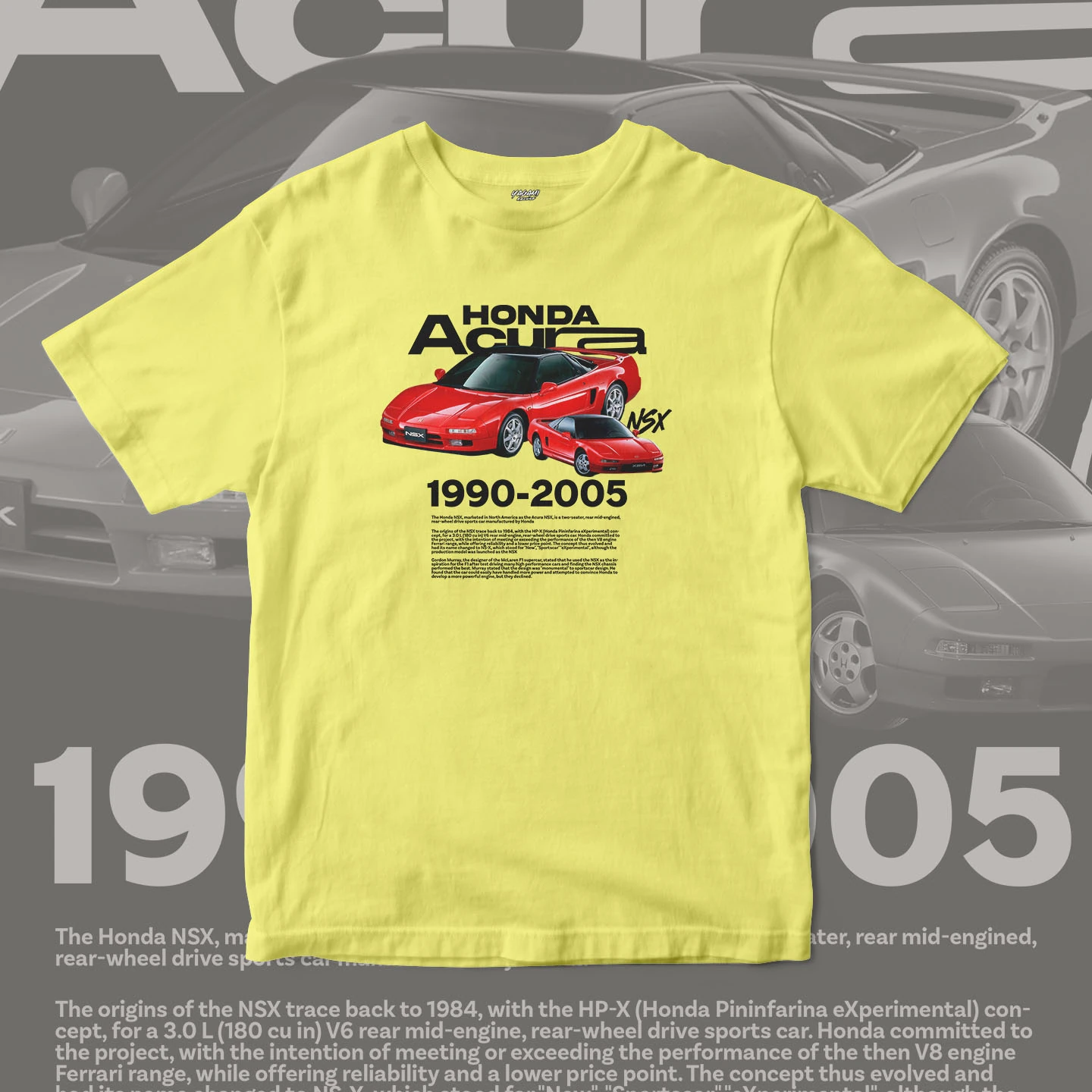 Nineties Midengine Icon | Unisex Jersey Short Sleeve Tee - Image 4