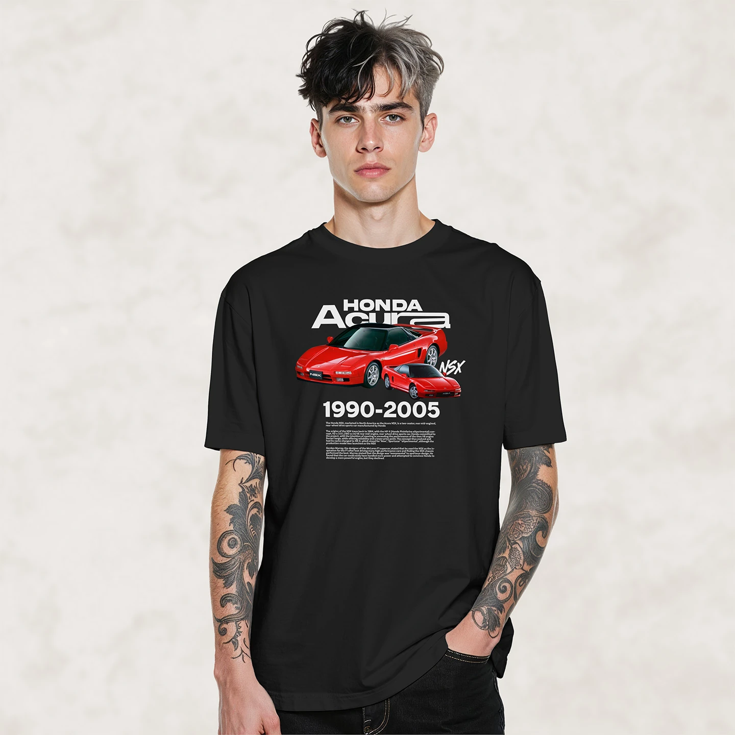 Nineties Midengine Icon | Unisex Jersey Short Sleeve Tee - Image 2