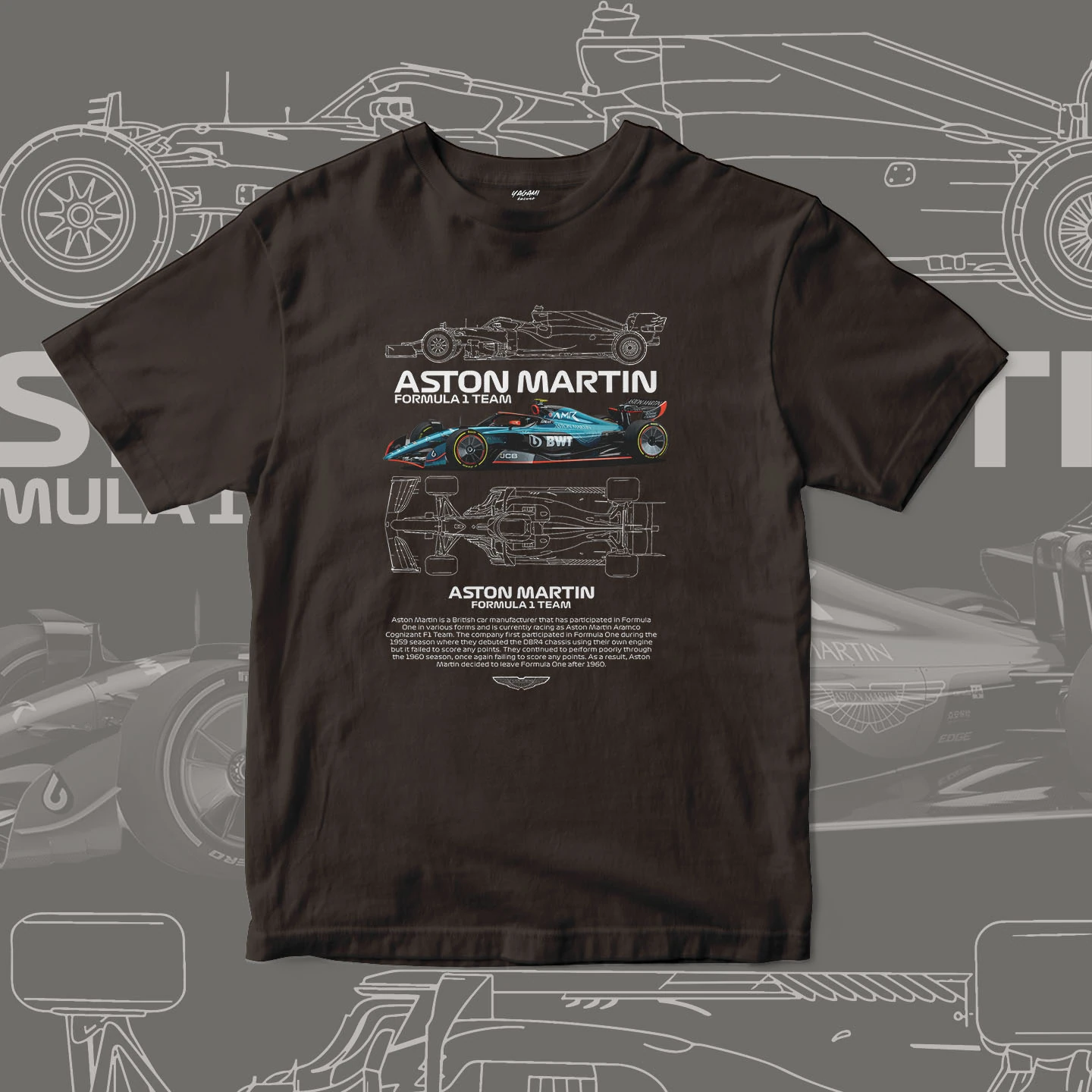Open Wheel Racing Blueprint | Unisex Jersey Short Sleeve Tee - Image 16