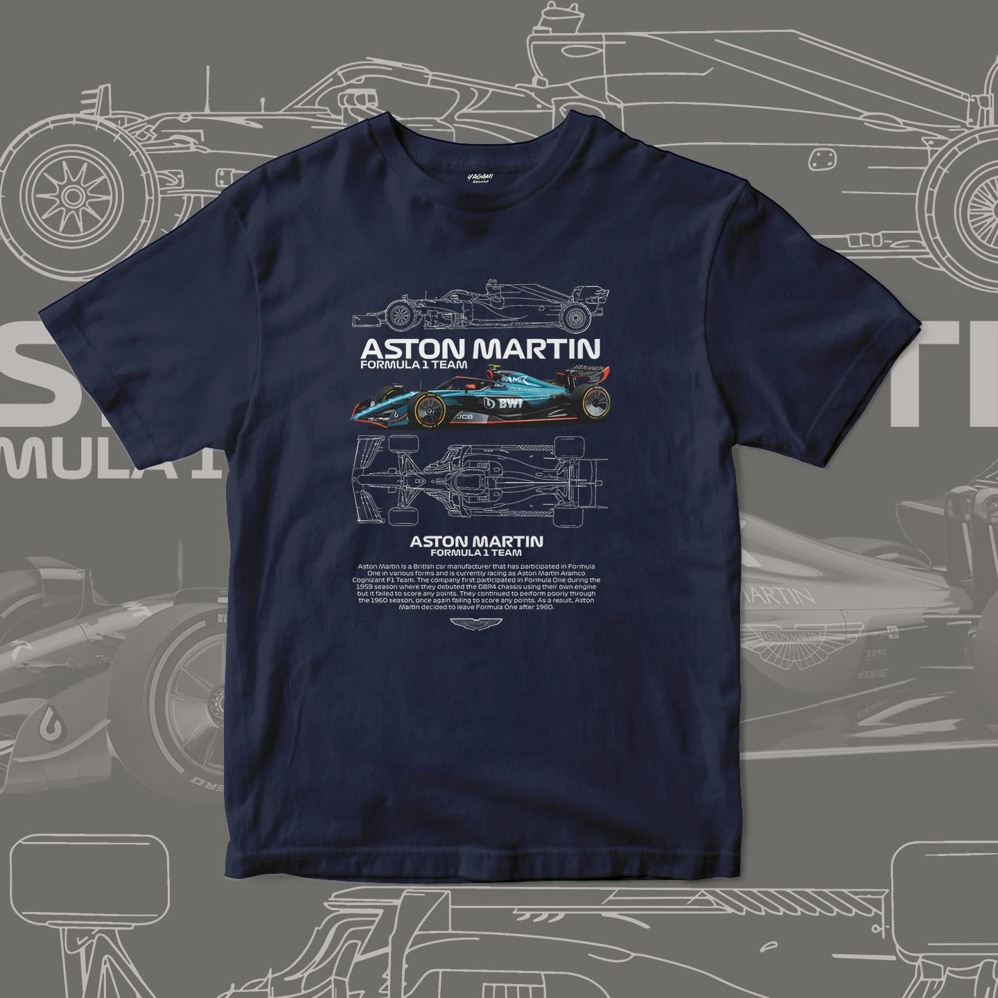 Open Wheel Racing Blueprint | Unisex Jersey Short Sleeve Tee - Image 12