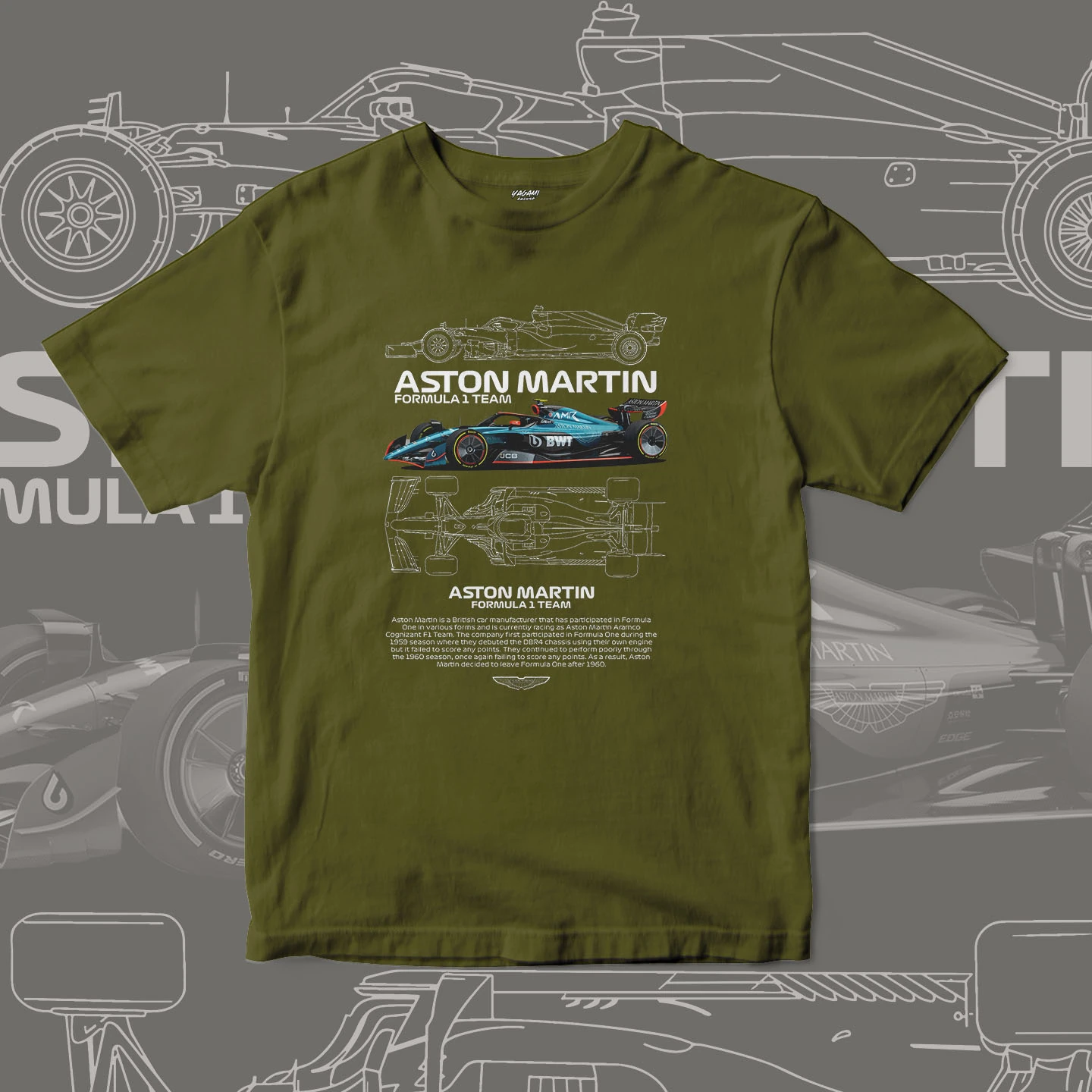 Open Wheel Racing Blueprint | Unisex Jersey Short Sleeve Tee - Image 11