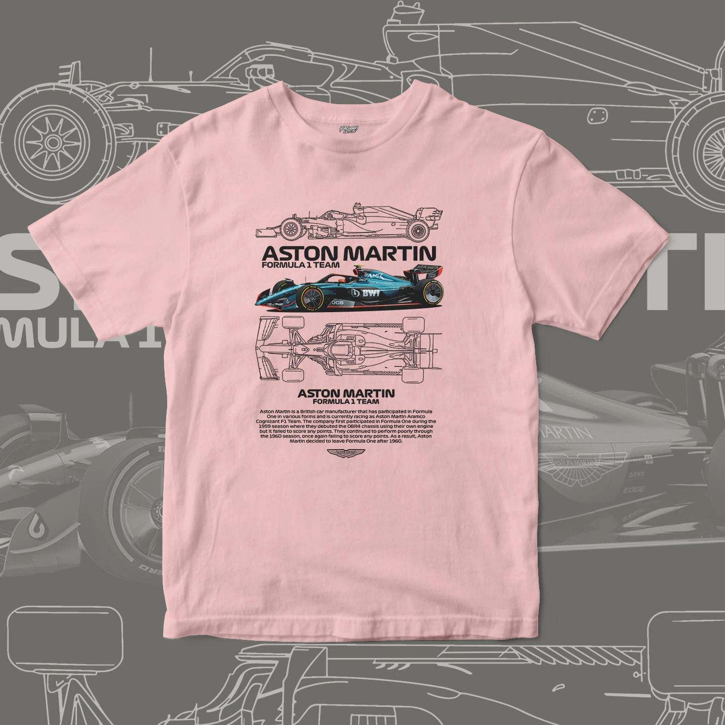 Open Wheel Racing Blueprint | Unisex Jersey Short Sleeve Tee - Image 7