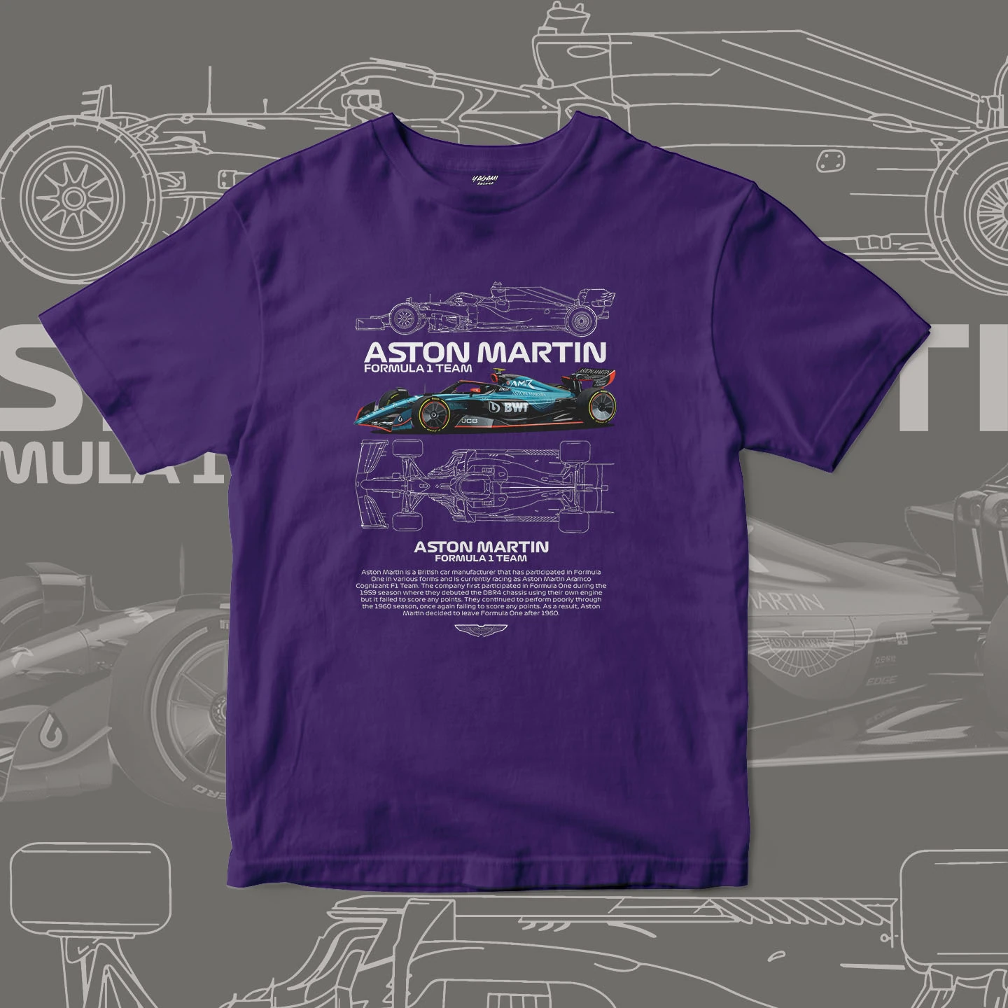 Open Wheel Racing Blueprint | Unisex Jersey Short Sleeve Tee - Image 10