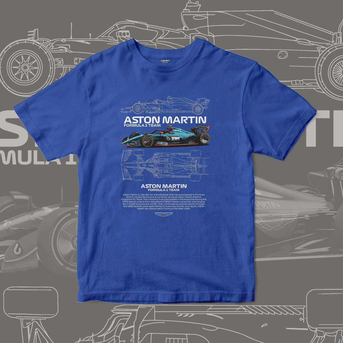 Open Wheel Racing Blueprint | Unisex Jersey Short Sleeve Tee - Image 9