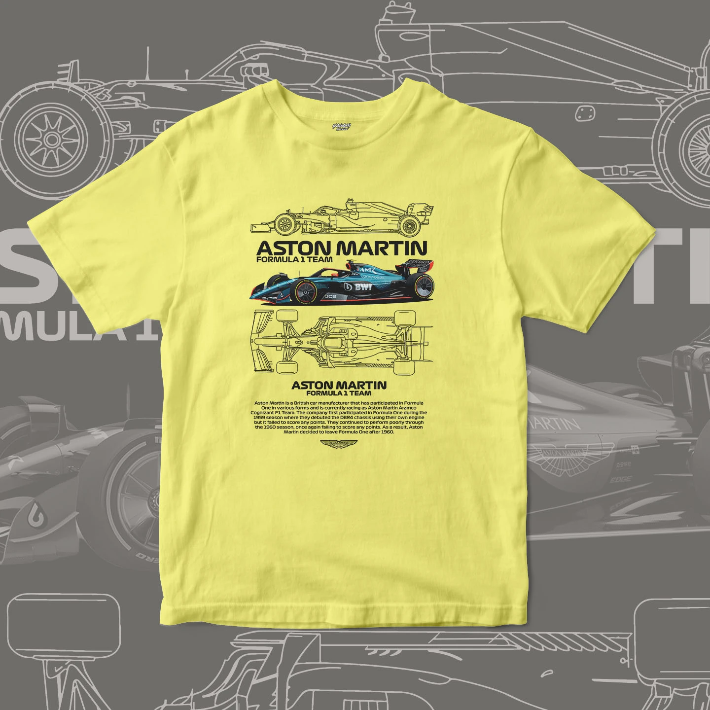 Open Wheel Racing Blueprint | Unisex Jersey Short Sleeve Tee - Image 4