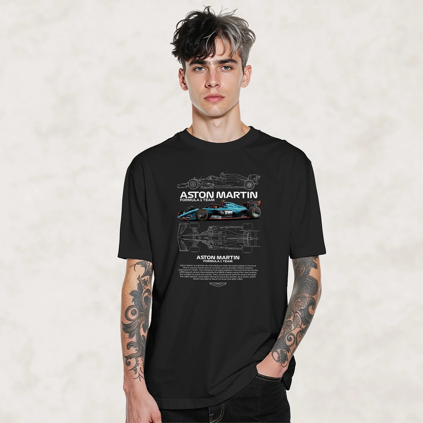 Open Wheel Racing Blueprint | Unisex Jersey Short Sleeve Tee - Image 2