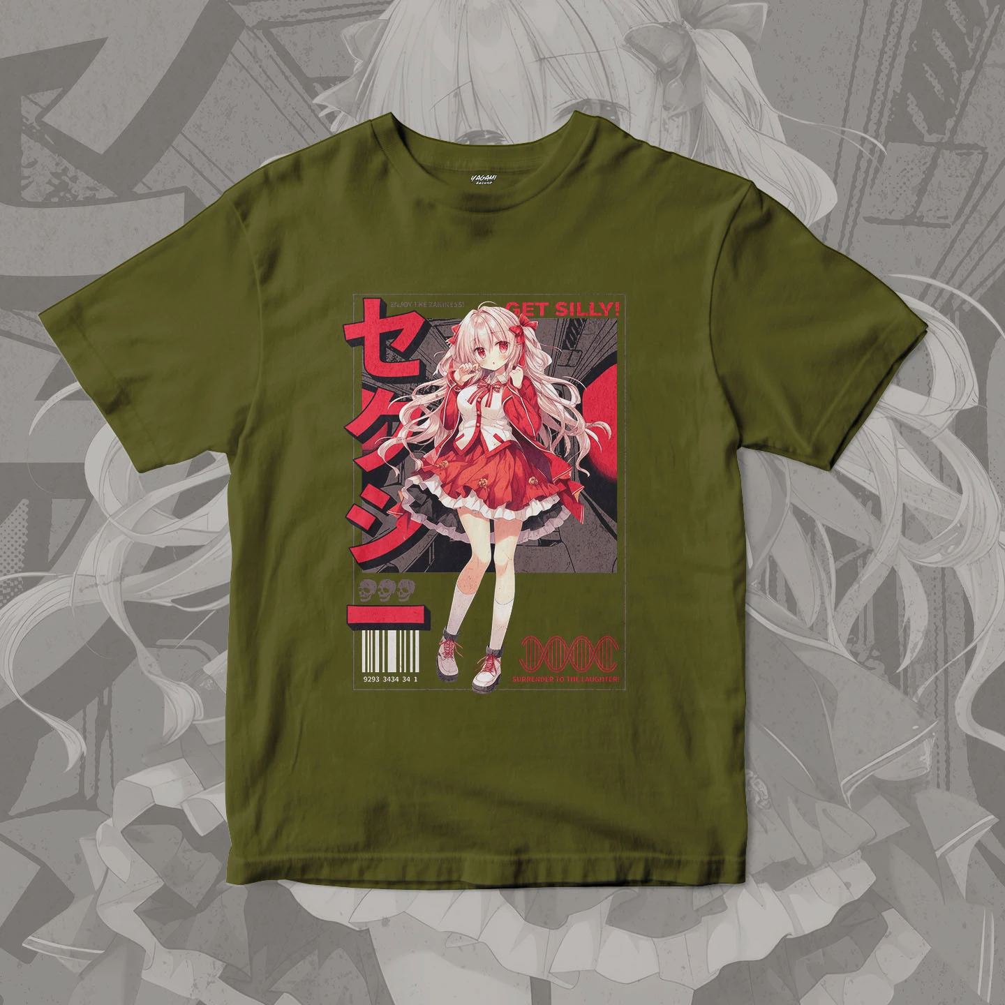 Scarlet Silly Girl | Unisex Jersey Short Sleeve Tee - Image 8