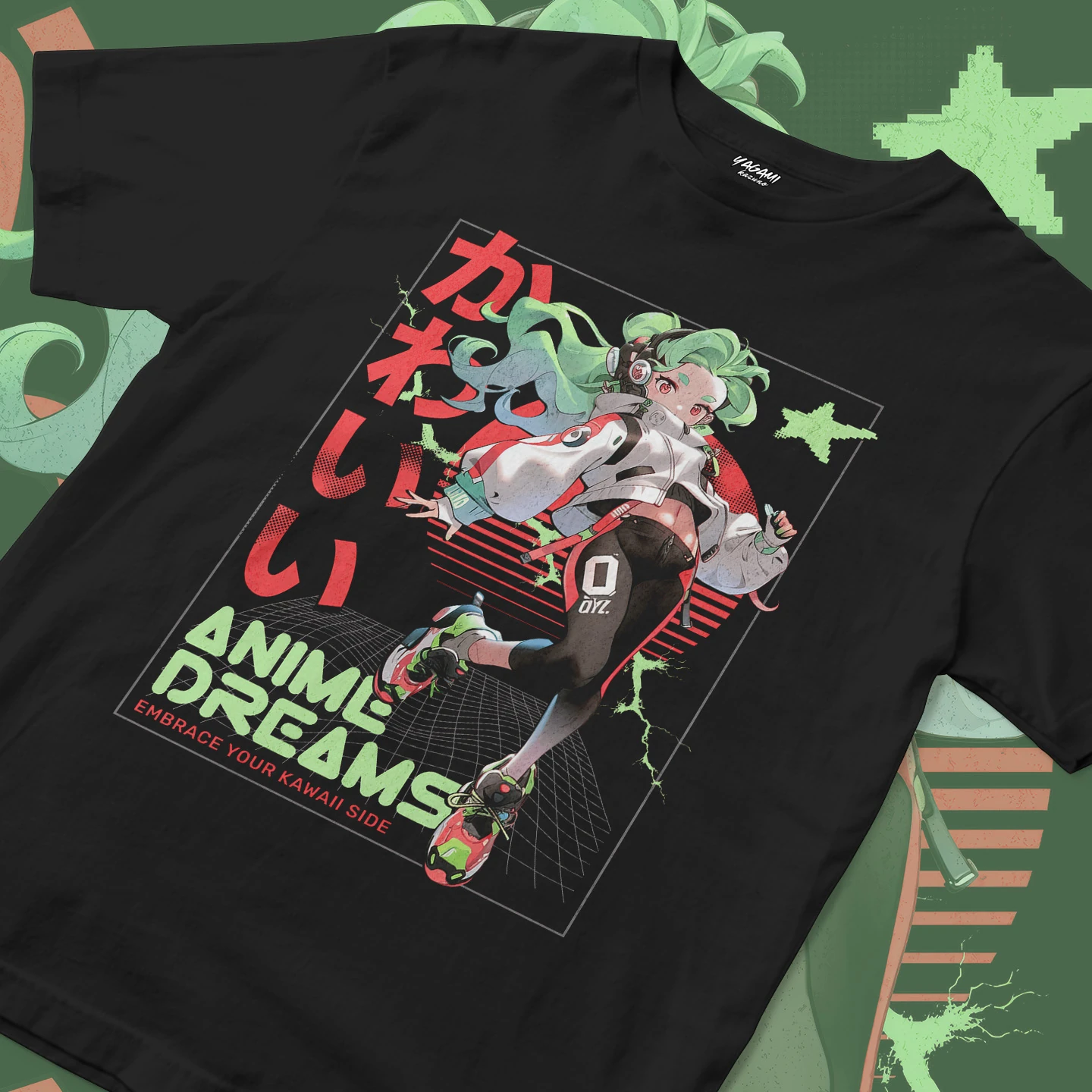 Neon Anime Dreams | Unisex Jersey Short Sleeve Tee