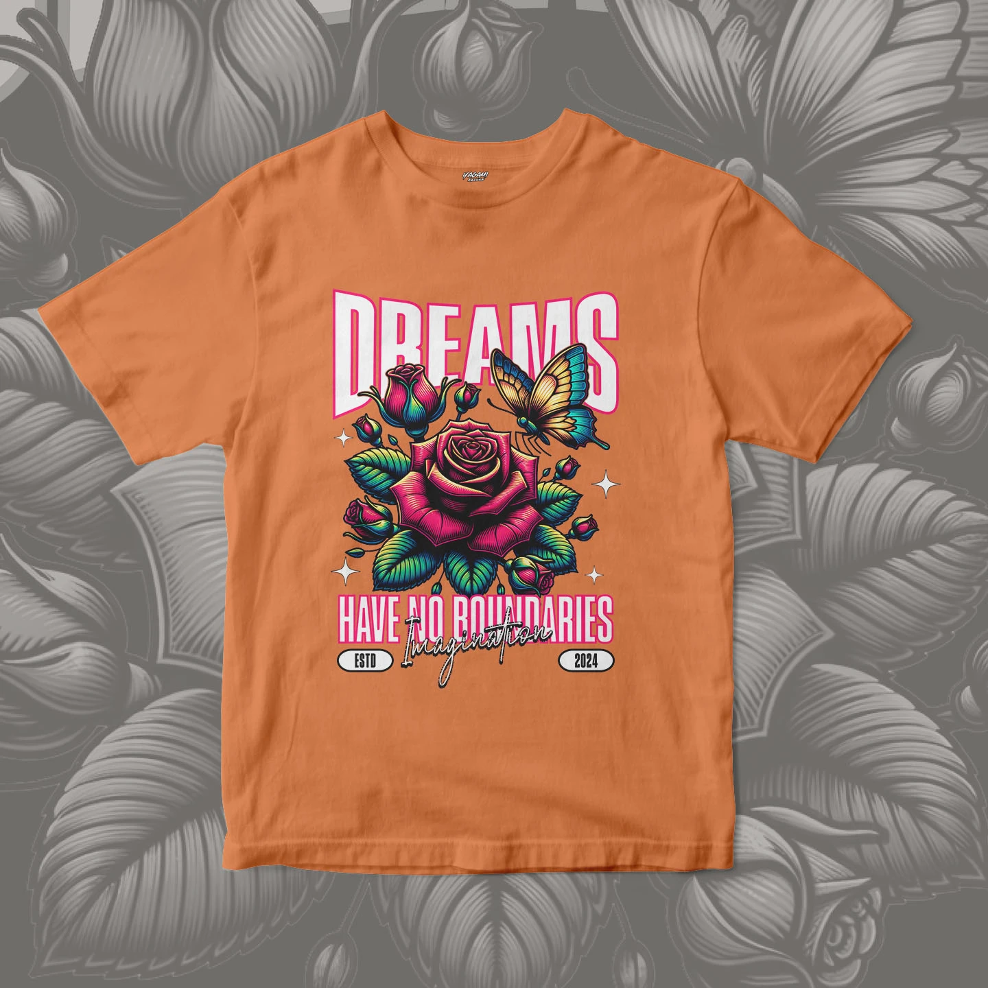Dream Rose Wings | Unisex Jersey Short Sleeve Tee - Image 14