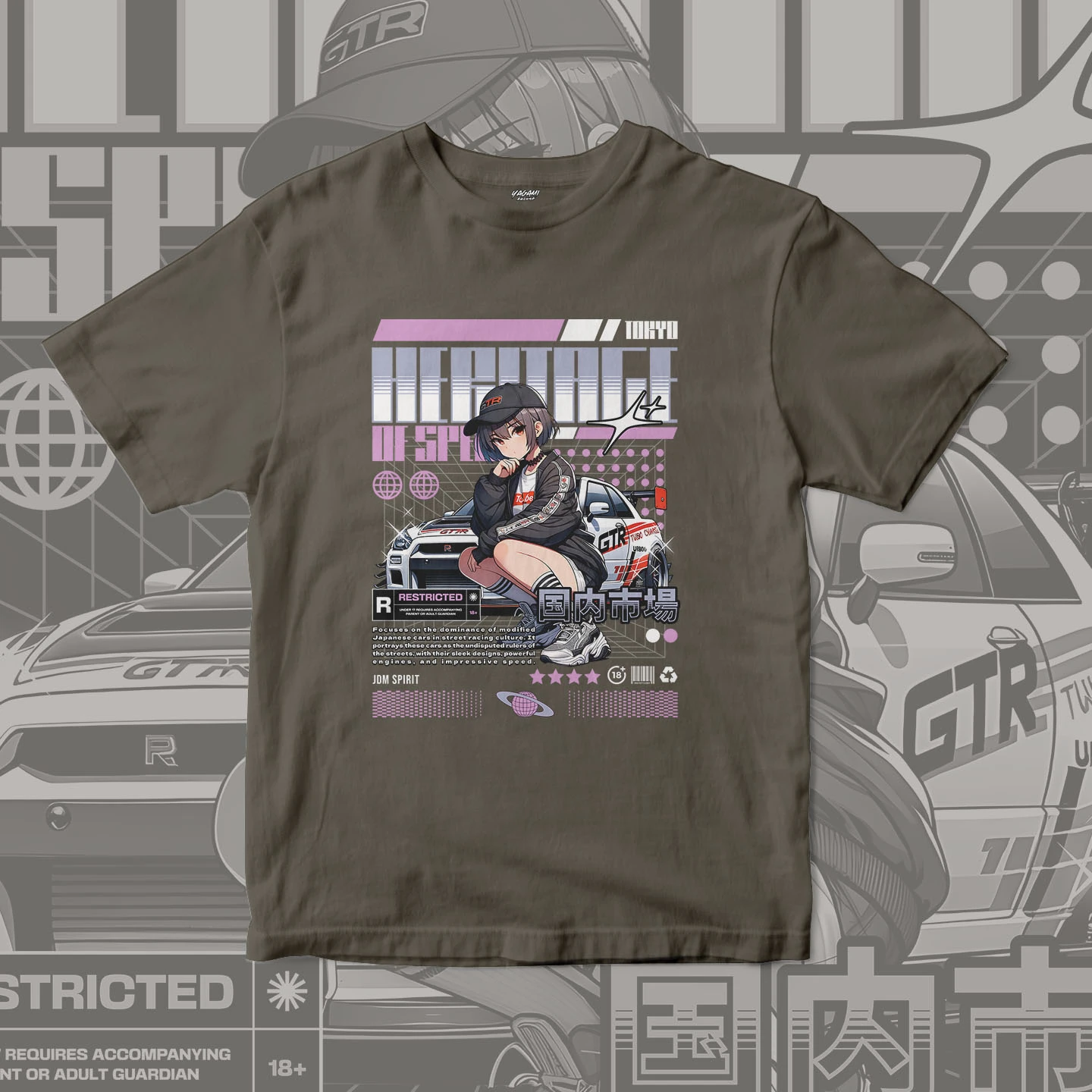 Heart of Speed Girl | Unisex Jersey Short Sleeve Tee - Image 14