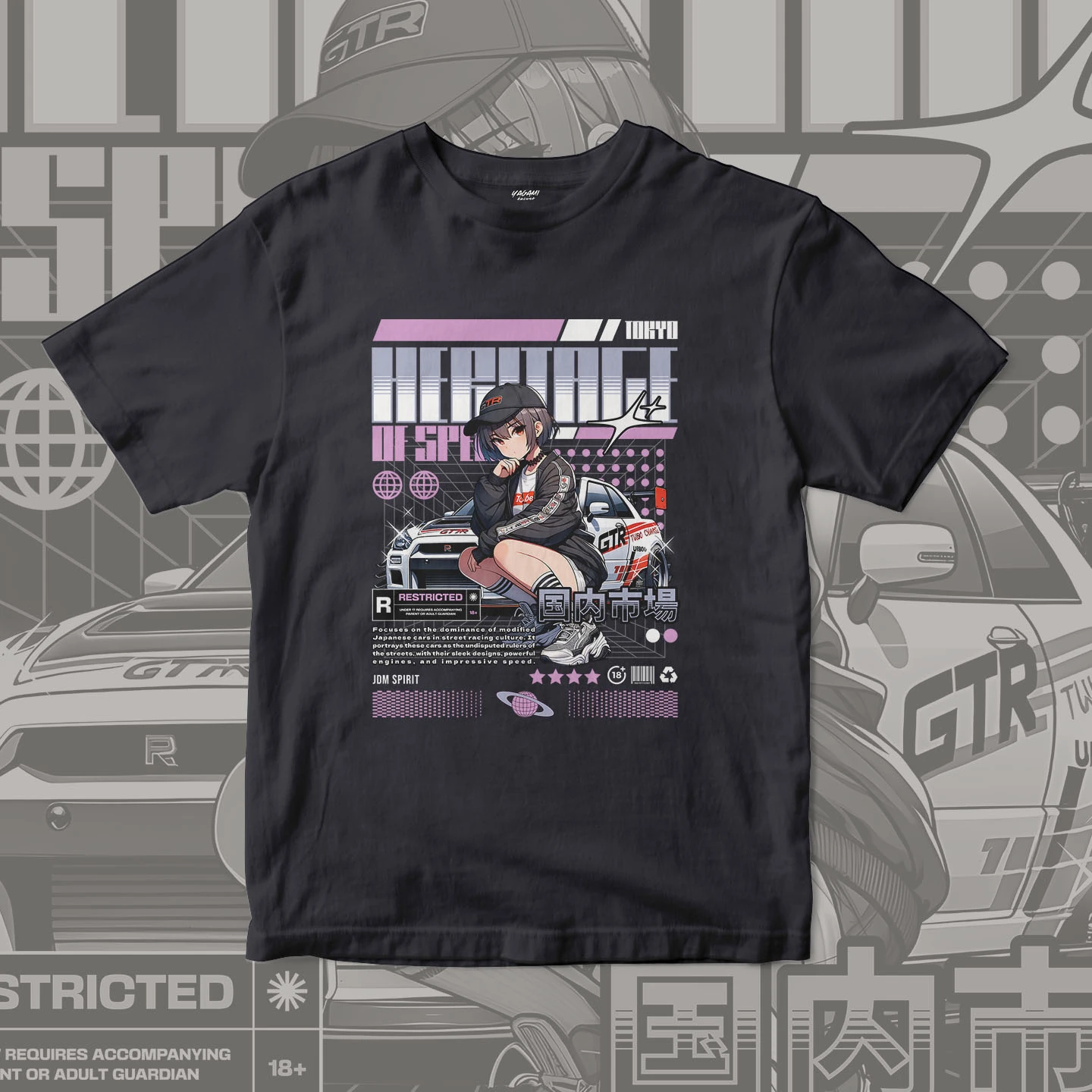 Heart of Speed Girl | Unisex Jersey Short Sleeve Tee - Image 11