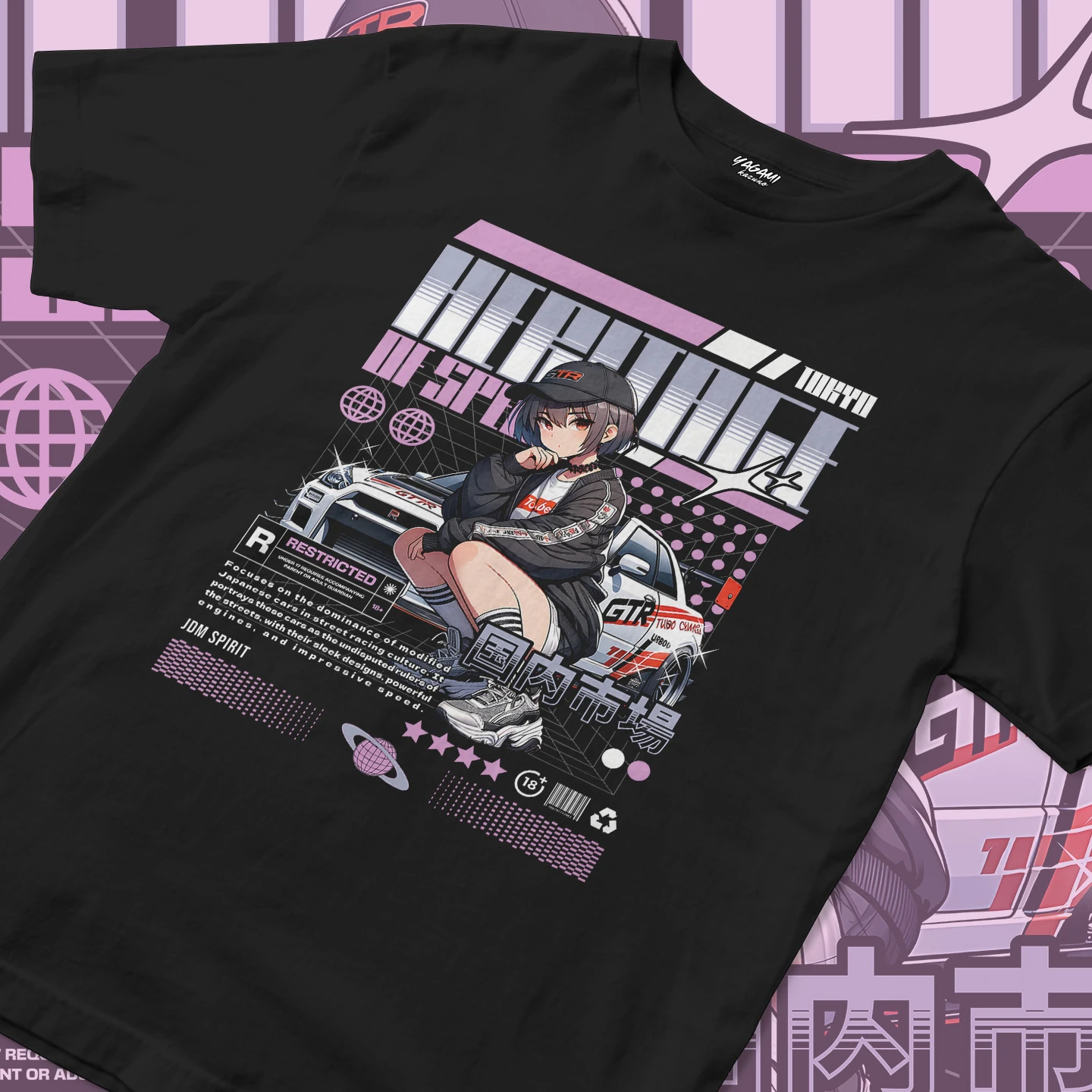 Heart of Speed Girl | Unisex Jersey Short Sleeve Tee